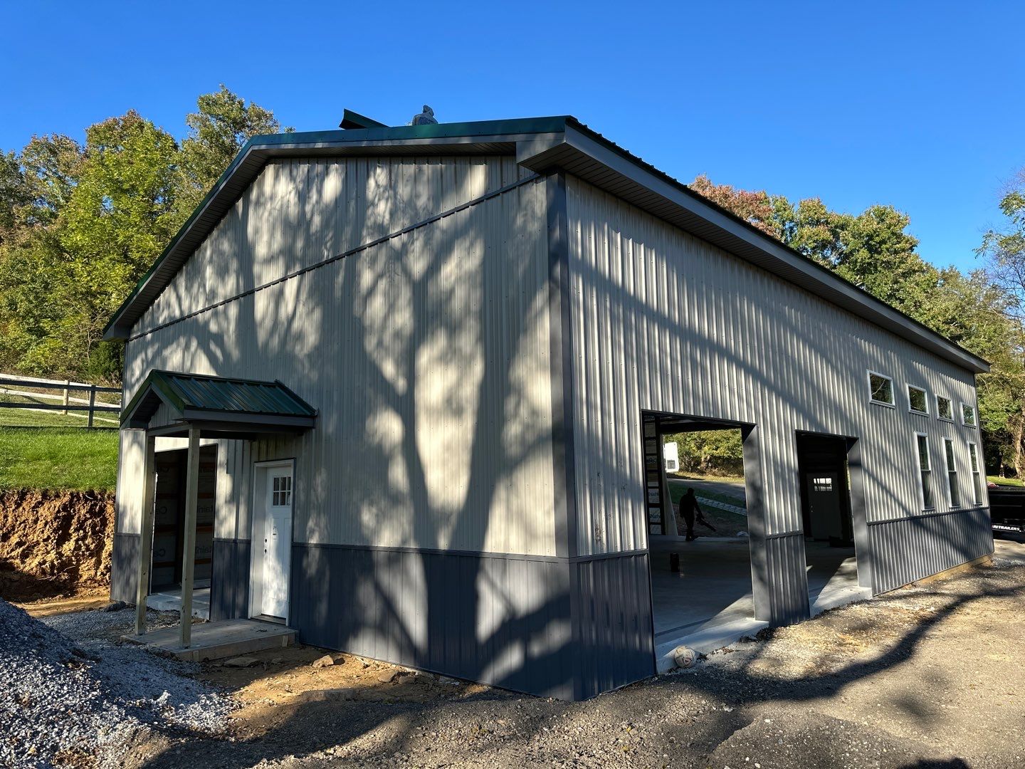 Large Garage Build by Bec Construction Llc