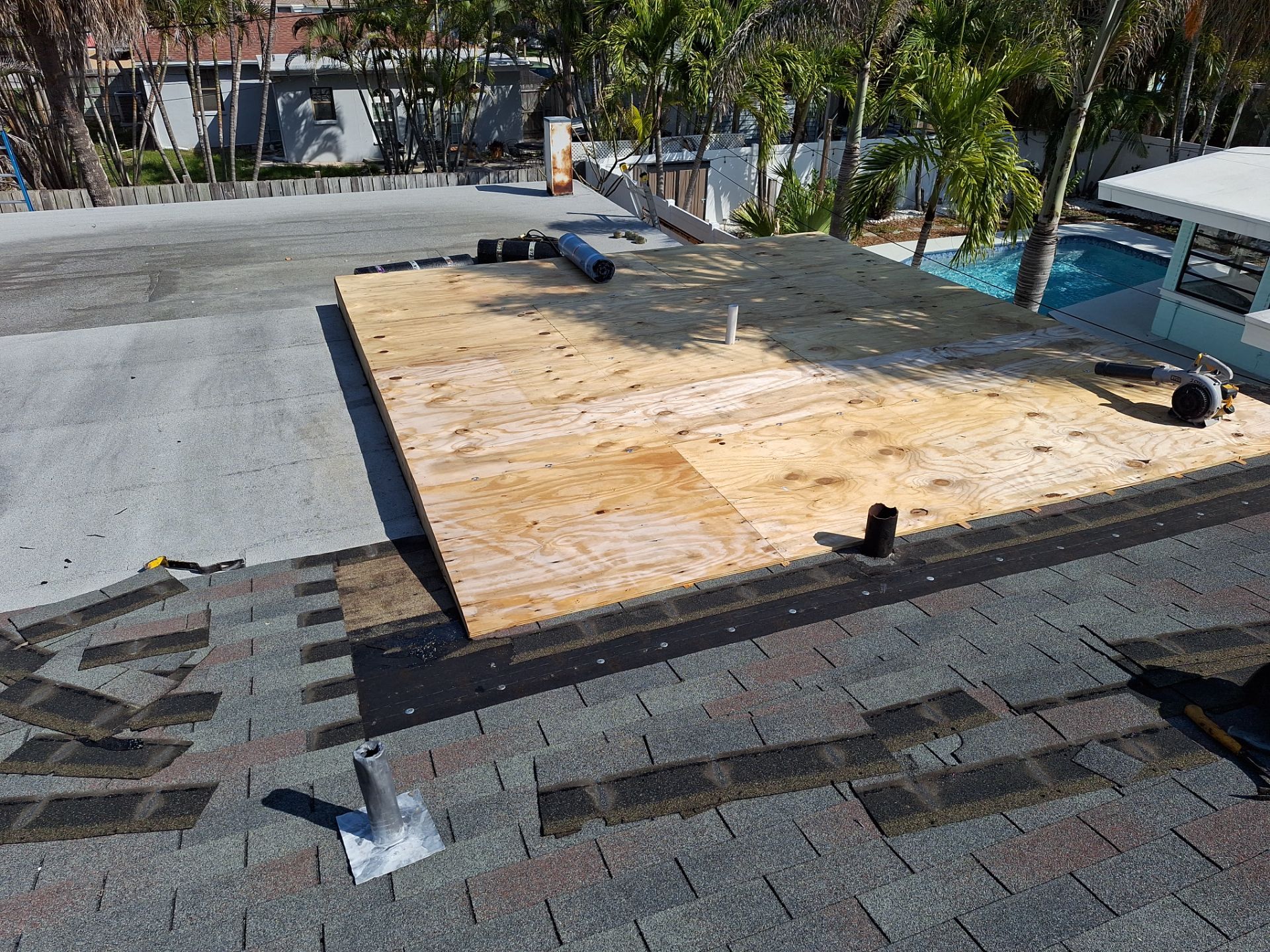 Project in St Pete Beach 33706 by Mitchell Roofing Company LLC 