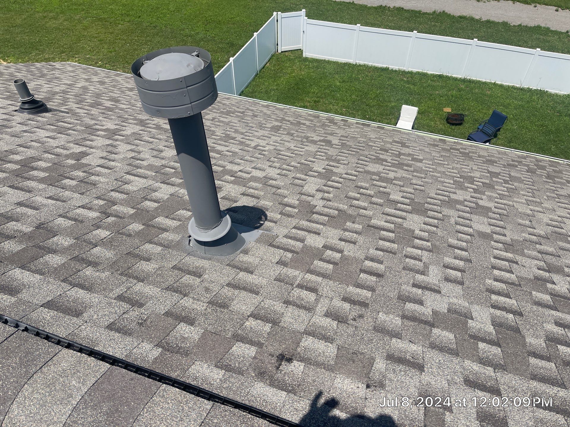 Residential Roofing Installation using Gaf Timberline HDZ Weathered Wood by Undersun Roofing 