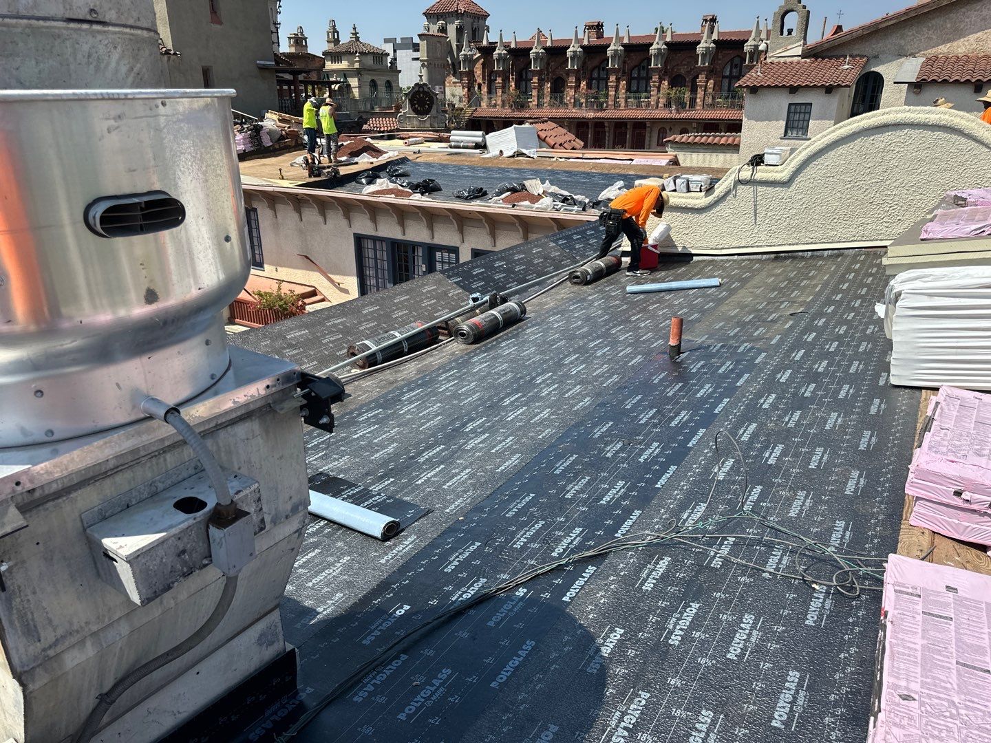 Mission Inn Hotel Roof Replacement by Veirs Kluk Roofing Inc. Lic# 624176