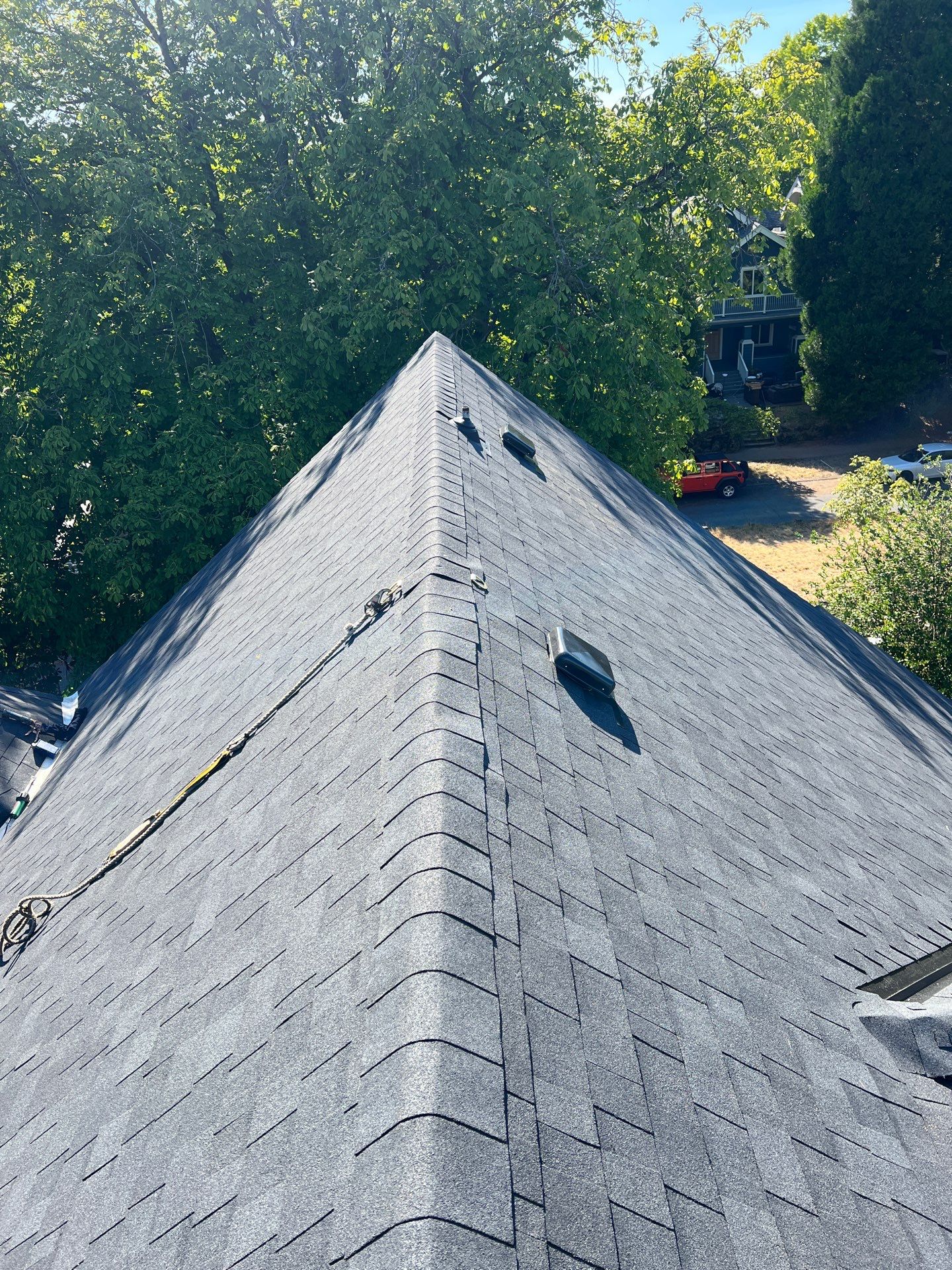 Residential Roofing Installation using GAF HDZ Shingles by Roofing Formula LLC