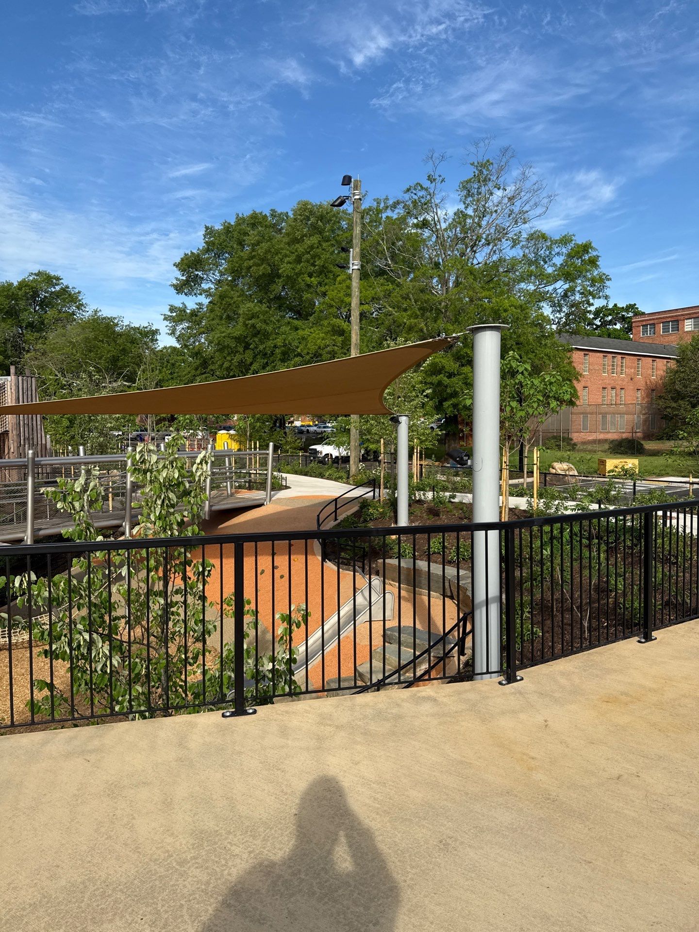 Playground using Mini Mesh by Mccall Commercial Fencing