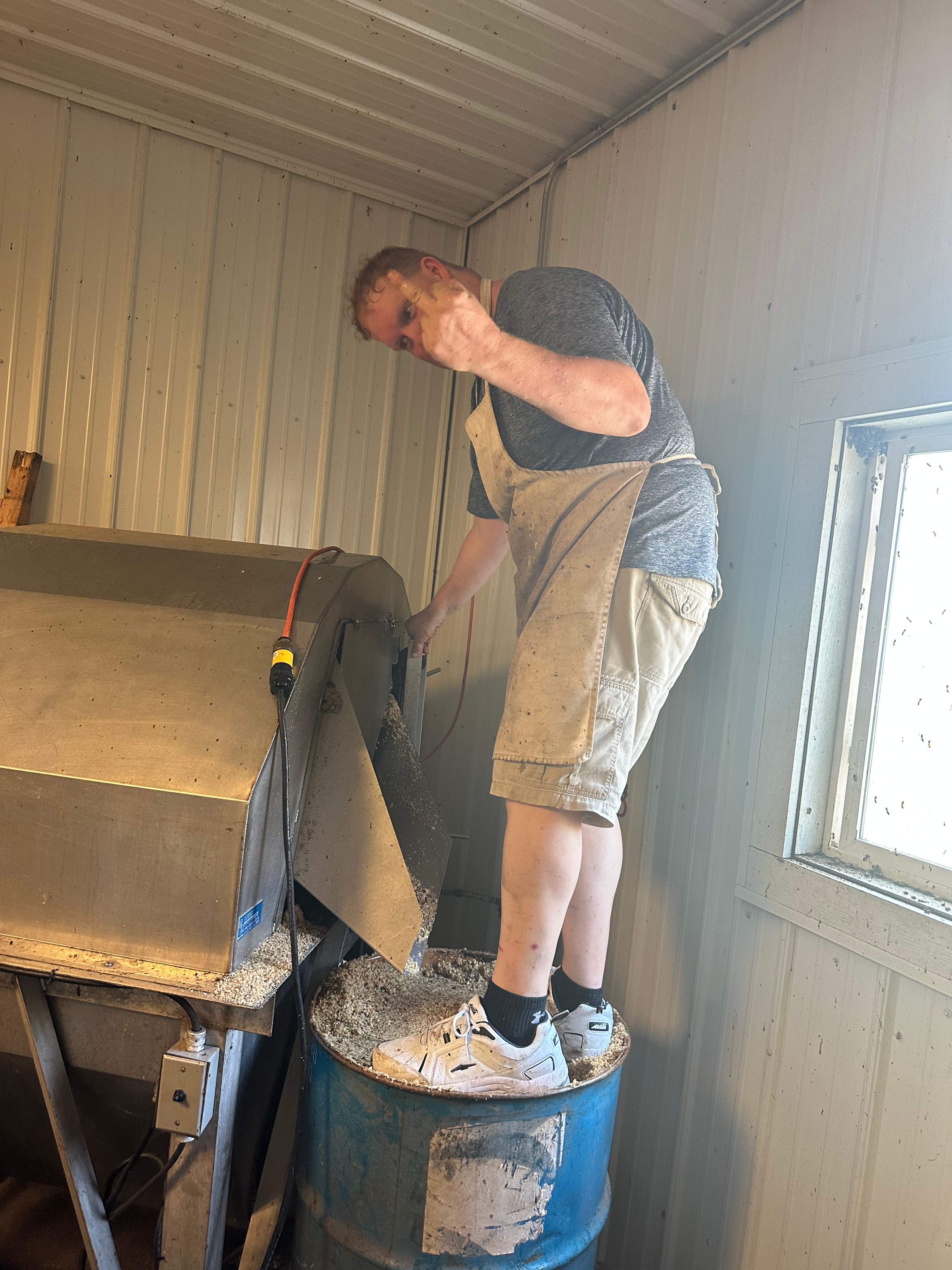 BeeGirl's Honey House in the Midwest by Rockwall Honey Bee Company