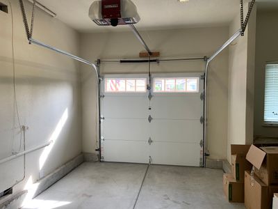 Garage Door Install using CHI Shaker Panel by Barton Overhead Door