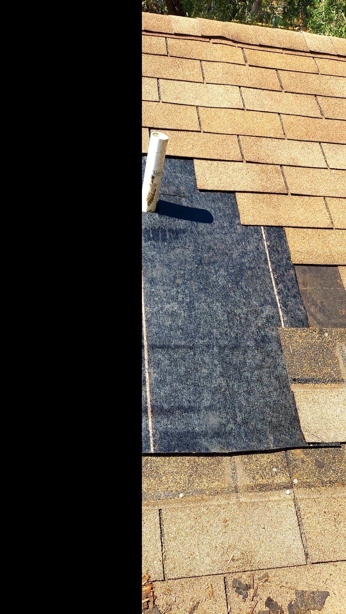 Hail Damage using Owen's Corning Duration (Lifetime) Shingles by Roof Repair Company