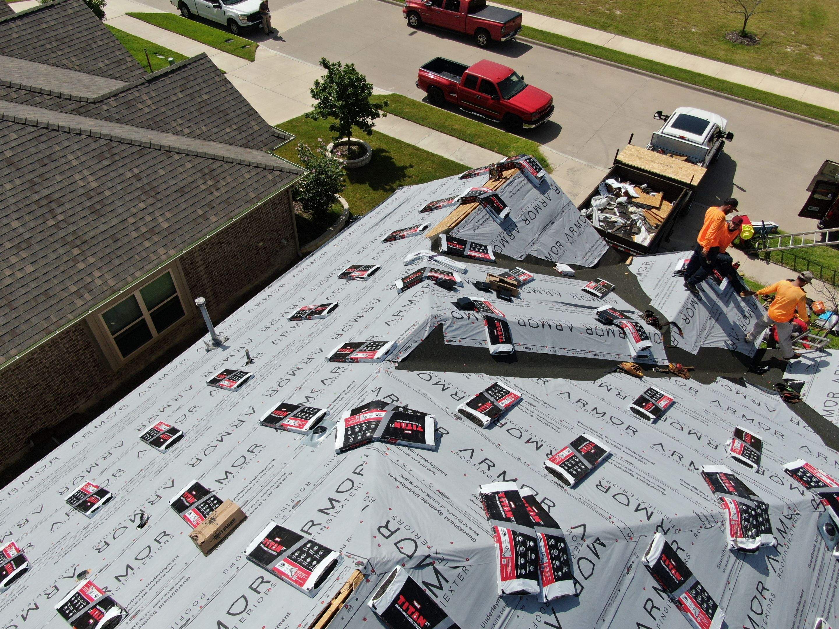 Full Roof Replacement in Fort Worth Featuring Tamko Titan XT Shingles by Armor Roofing | Exteriors