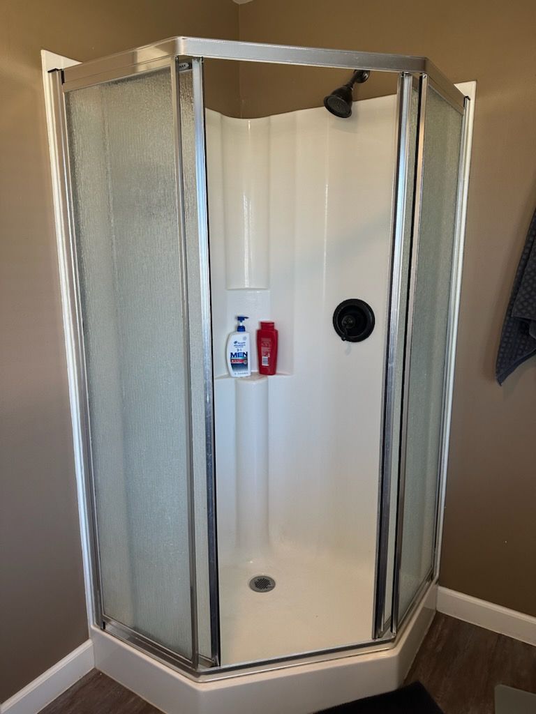 Two Shower replacements by Homebound Construction
