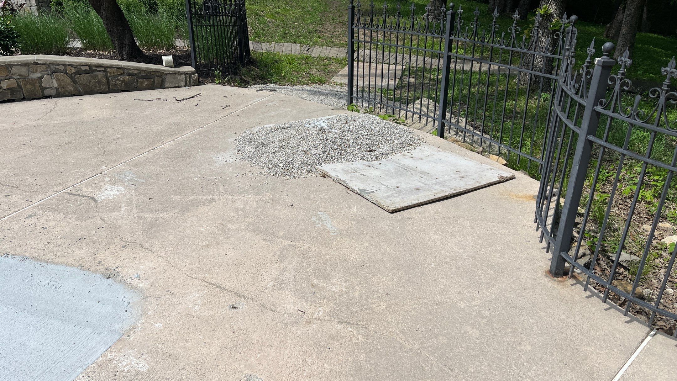 Pool Deck Resurface W/ Custom Scoreline - Olathe, KS by Big Red Decorative Concrete, LLC