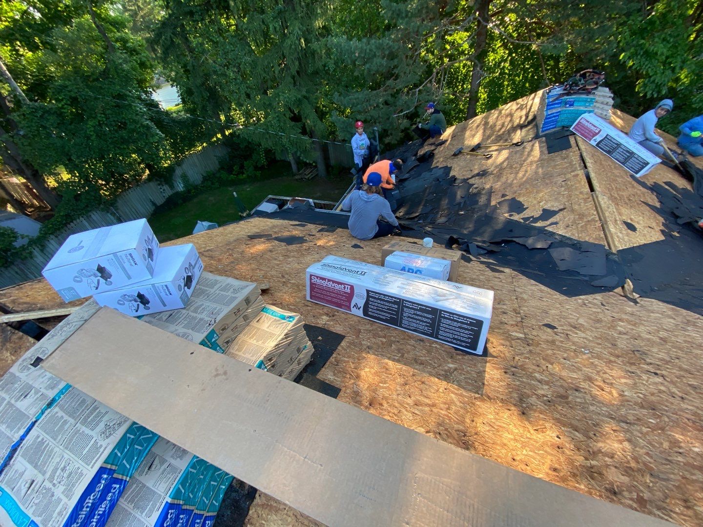 Roof Replacement using CertainTeed Landmark by 180 Contractors