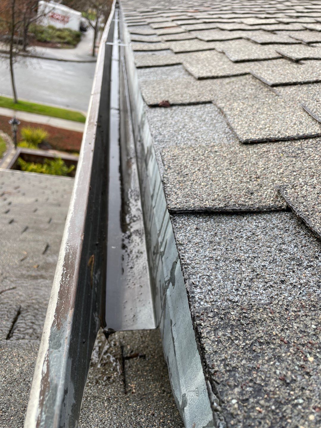 San Jose Gutter Cleaning on a 2 story home by All One Solar Shine