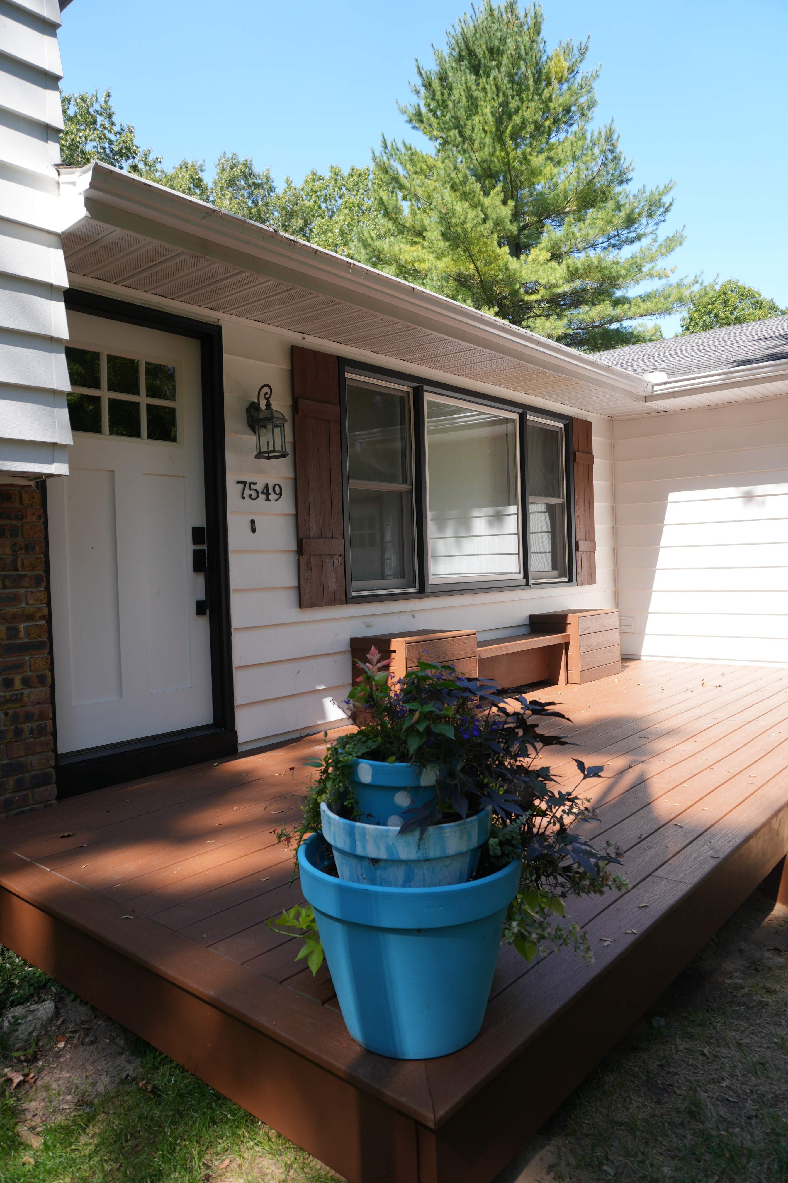 Exterior Remodel & Custom Deck by Cutting Edge Homes