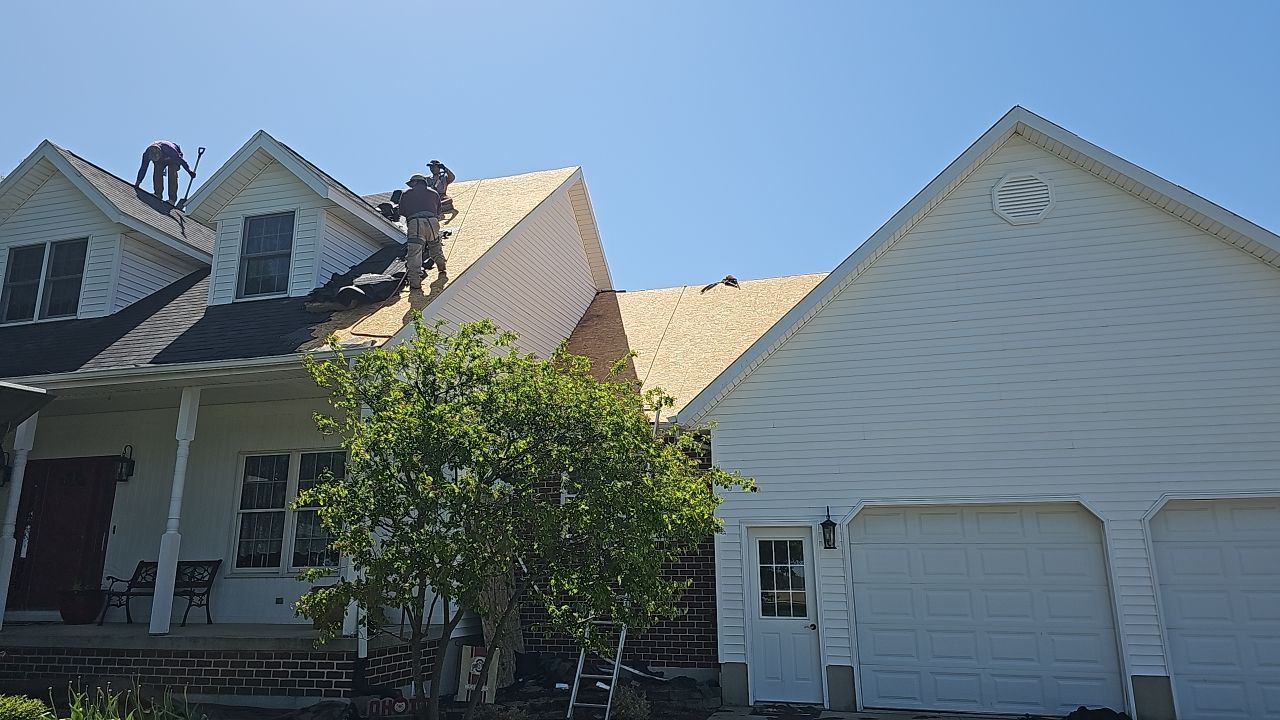 Residential Roofing Installation using Euro Shield Beaumount Shake Black by Nitro Roofing and Construction