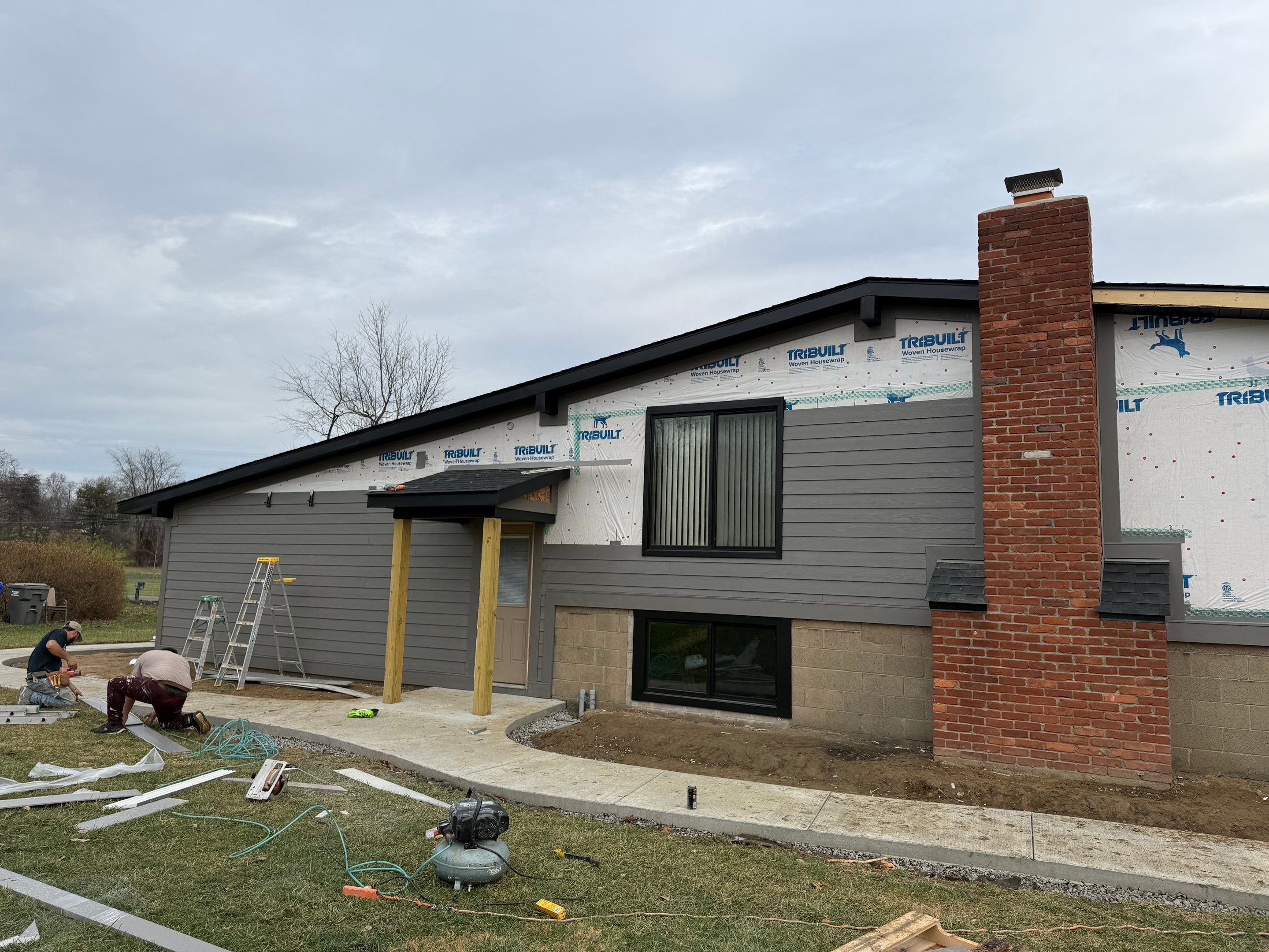 Full exterior Remodel by Cousins Roofing Siding & Decks