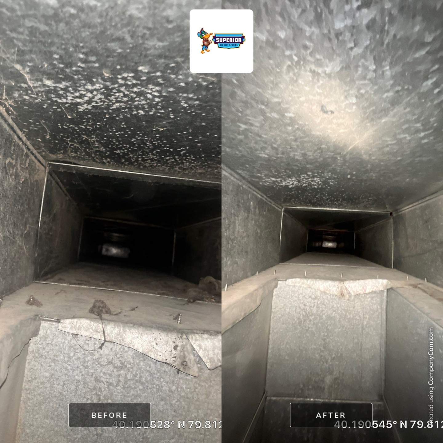 Air Duct Cleaning With a Vacuum Truck in Belle Vernon, PA by Superior Air Duct Cleaning