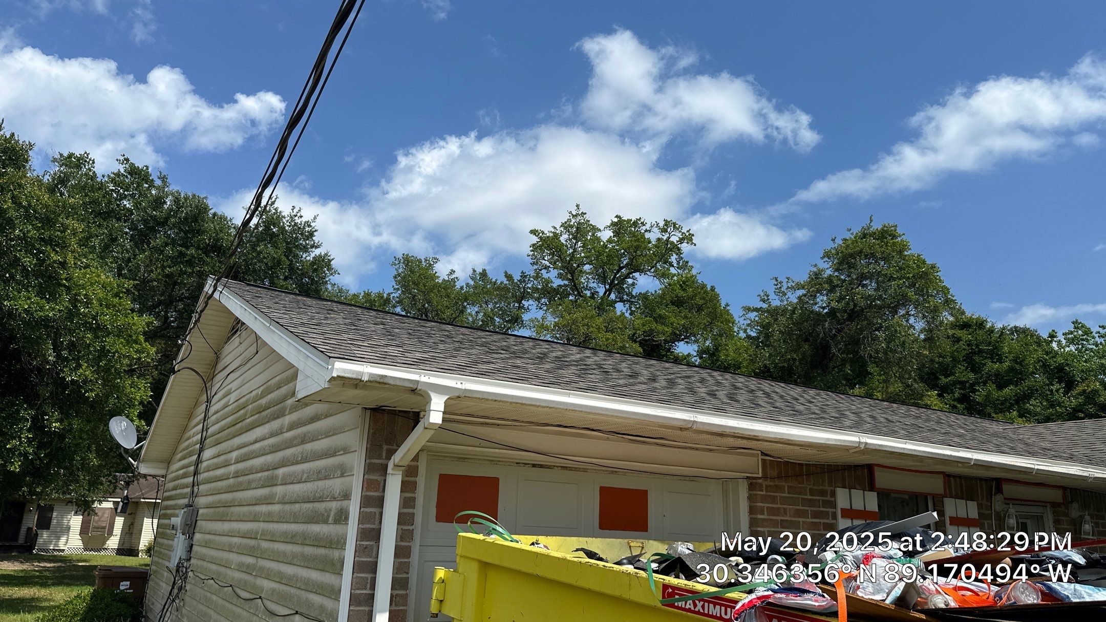 Attic repair and roof replacement by Husband Roofing & Contracting