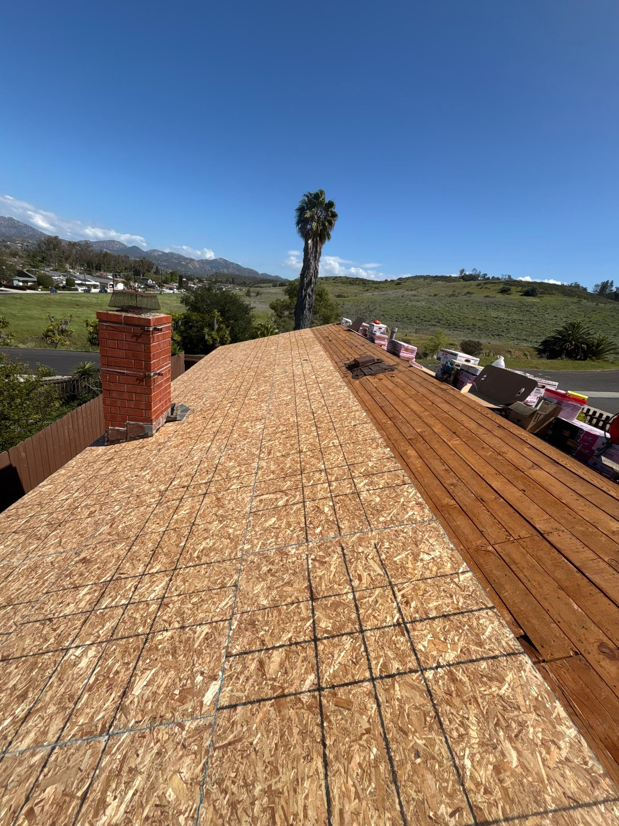 Poway Full Roof Replacement with Owens Corning Duration COOL Sand Castle Shingles by Zenith Roofing Services