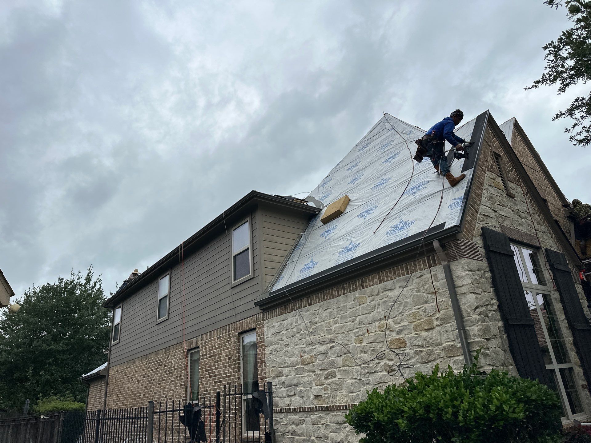 Project in Spring by Motion Roofing