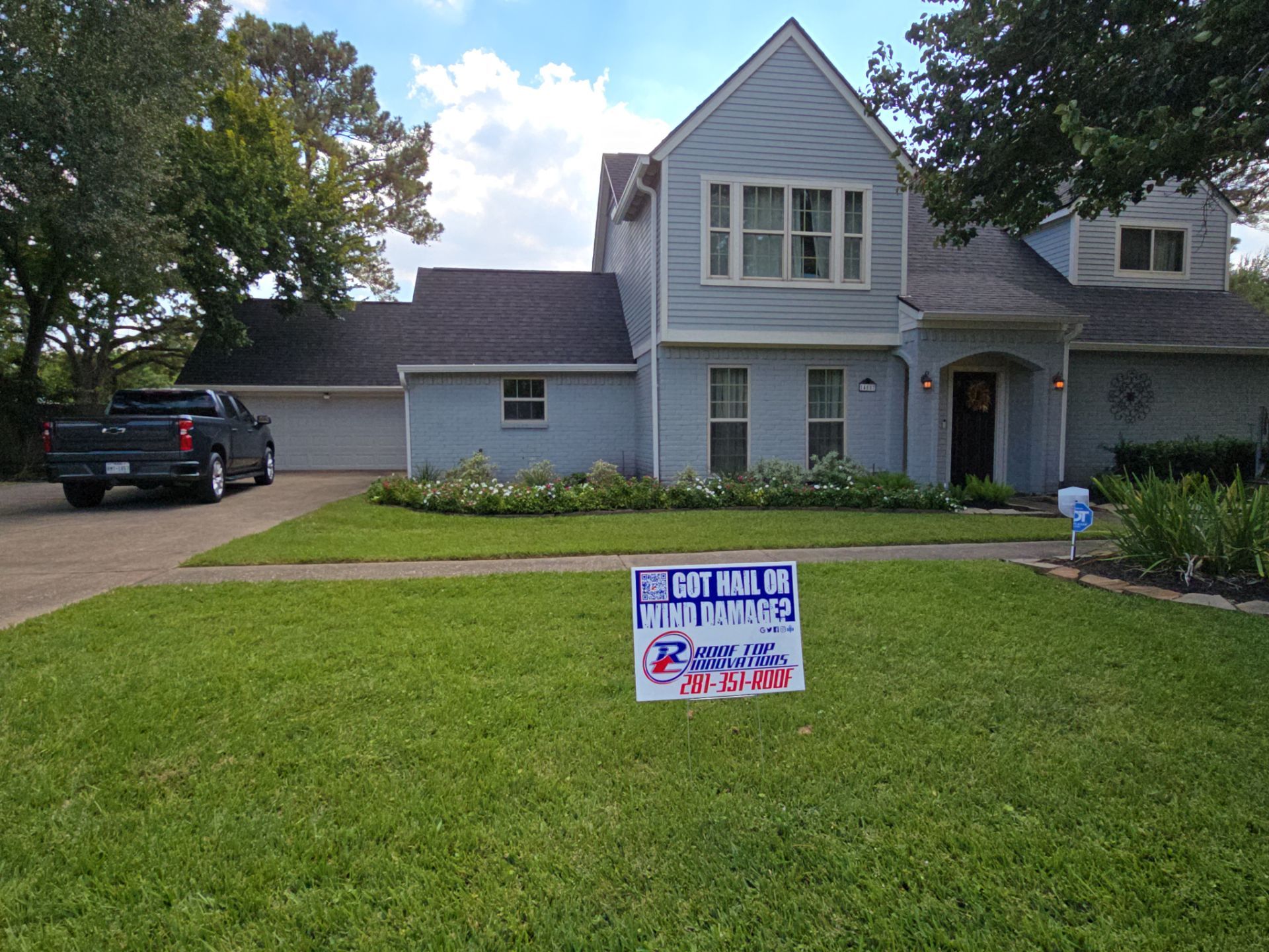 Project in Cypress, Texas by Roof Top Innovations