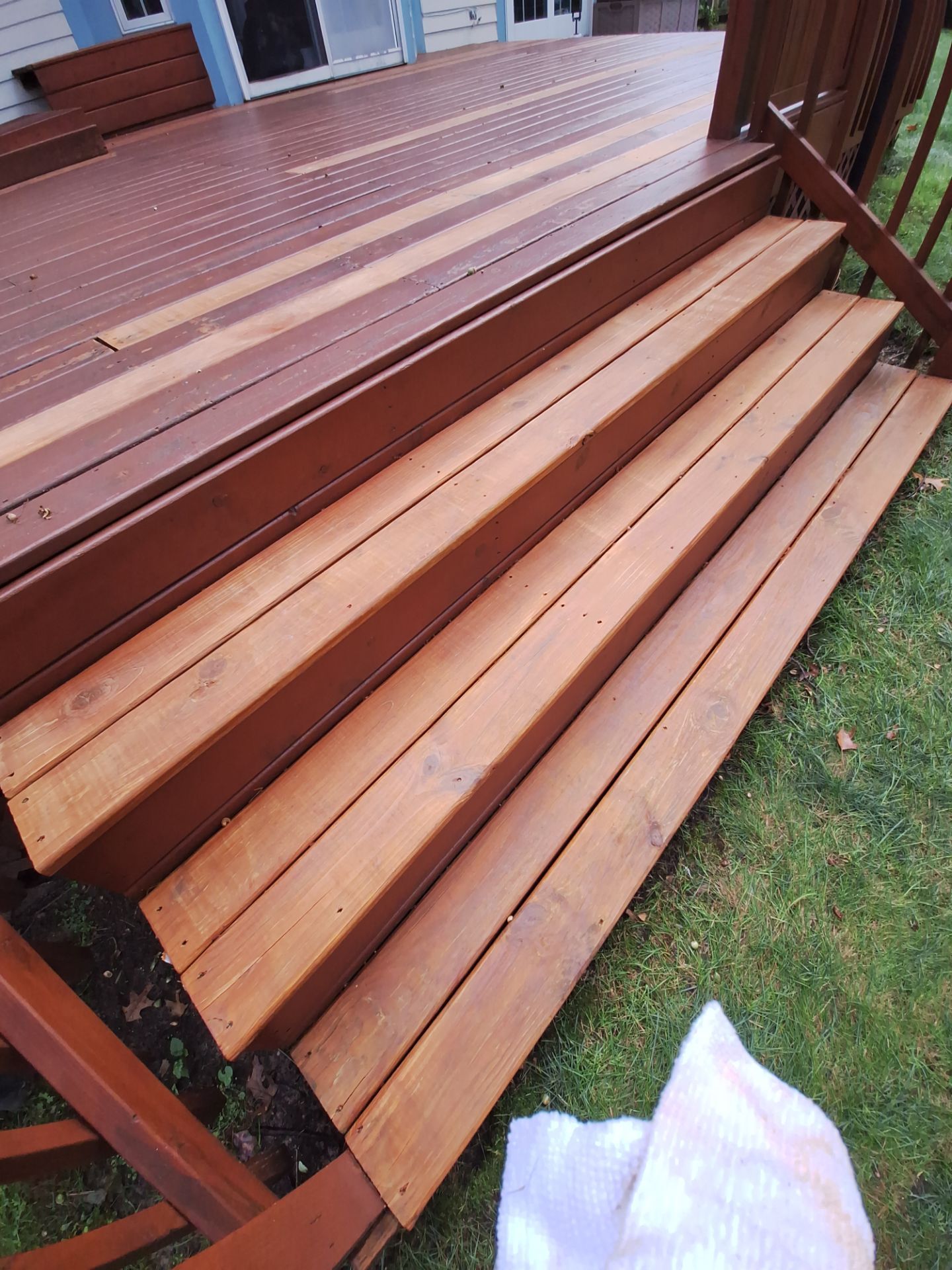 Interior Renovation and Multi-Level Deck Staining in Norton Shores by Gordon Painting