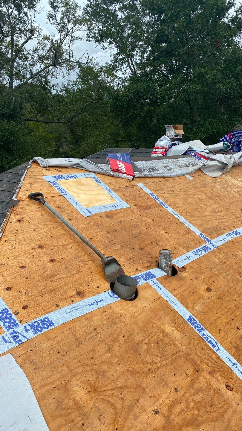 Residential Roofing Installation using Roof Replacement by American Roofing & Construction LLC