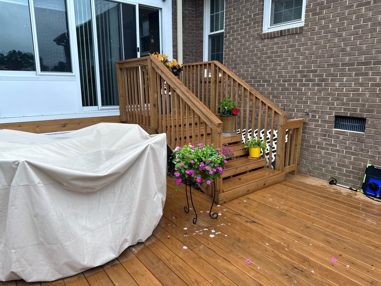 Weathered Deck using Wood Sealant by DuraSeal