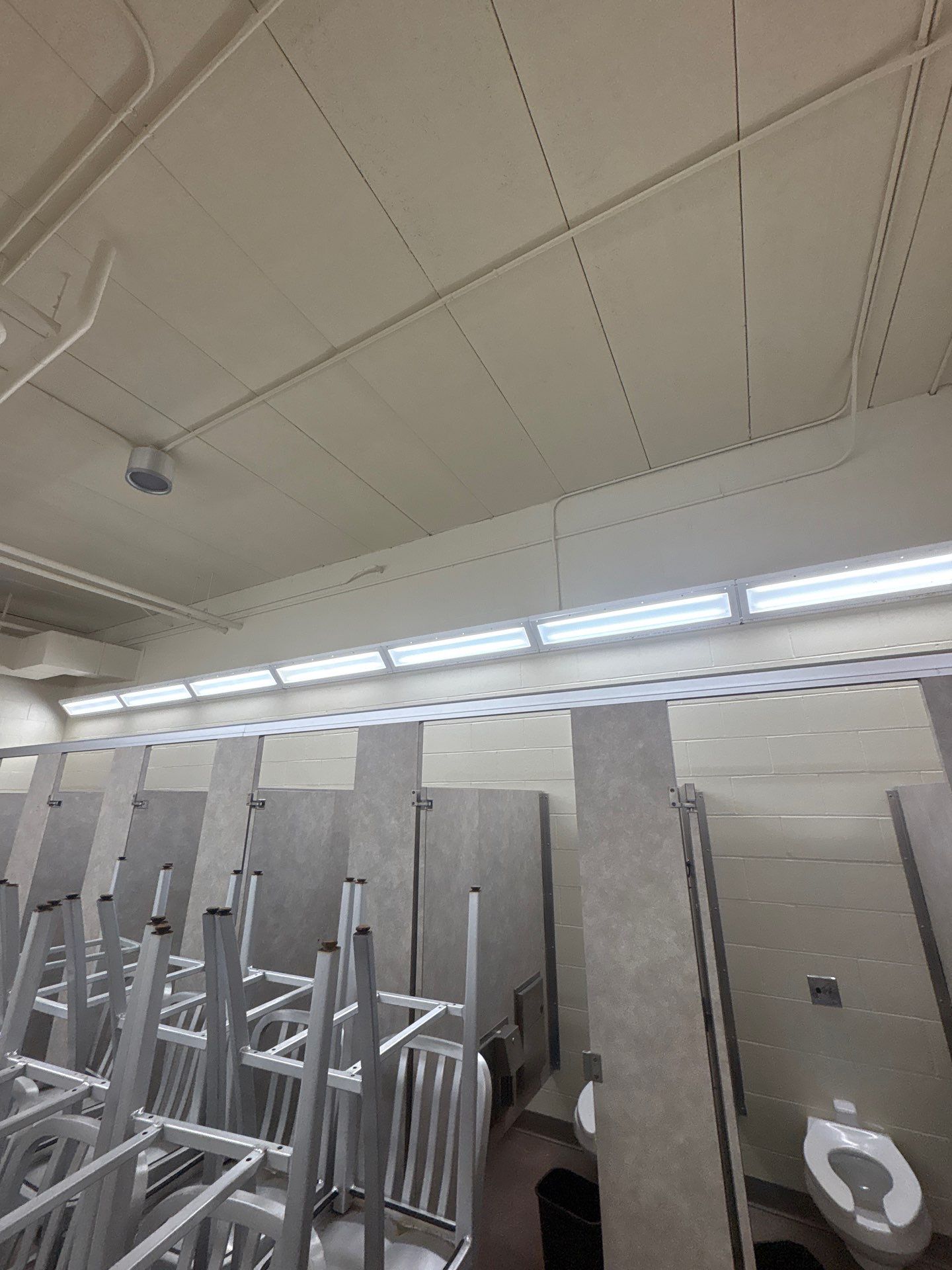 Commercial Restroom Interior Painting and Facility Updates in Sioux Falls by Select Painting, Coatings & Garage Cabinets
