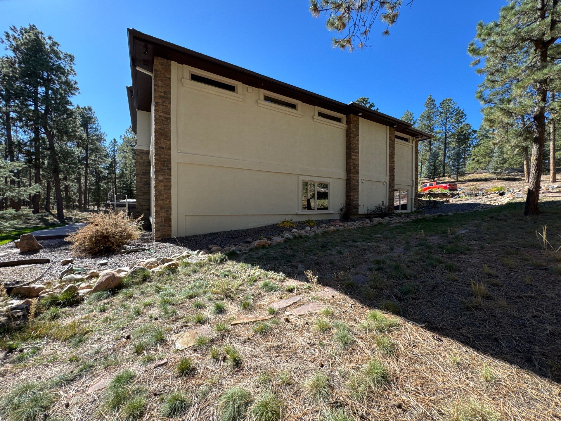 Elastomeric Stucco Coating Project in High Forest Ranch by Carroll Painting LLC