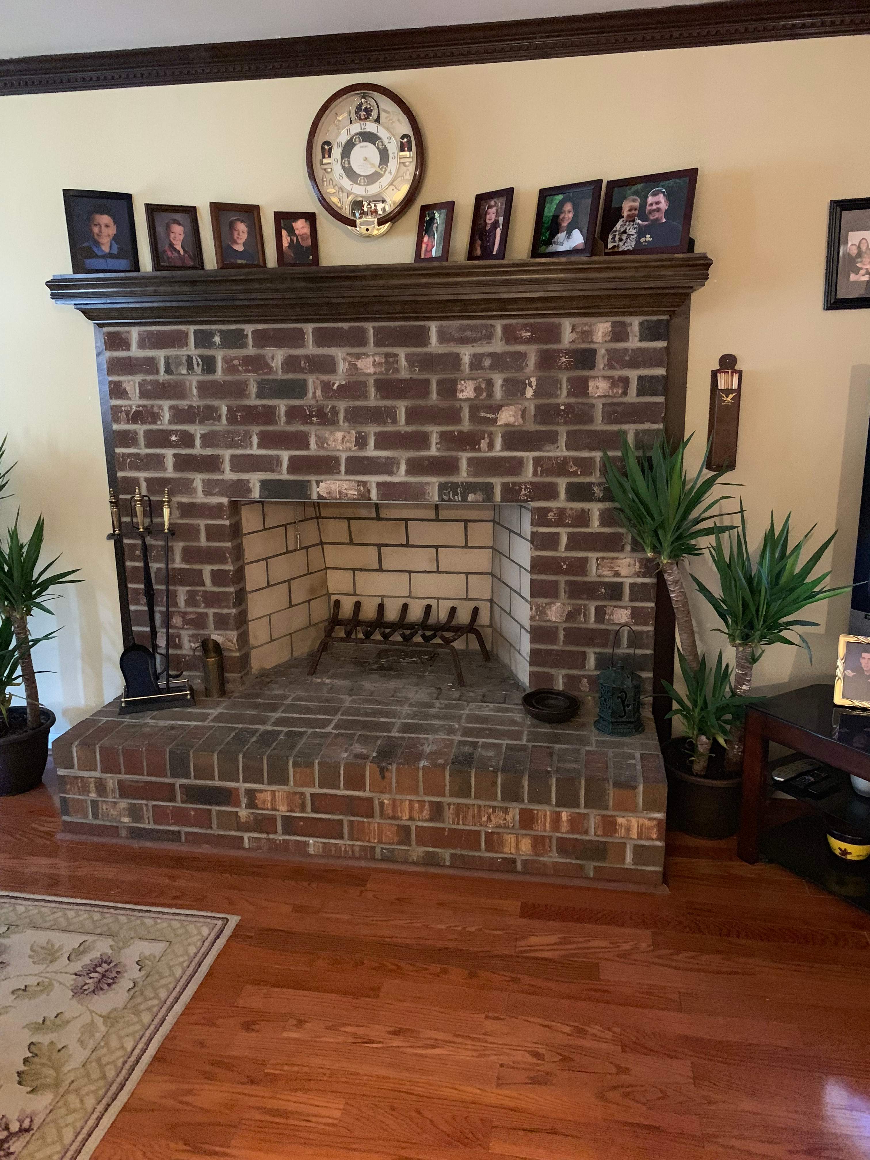 Steel Form Rip Out and Full Fireplace Rebuild by Premier Chimney and Roofing