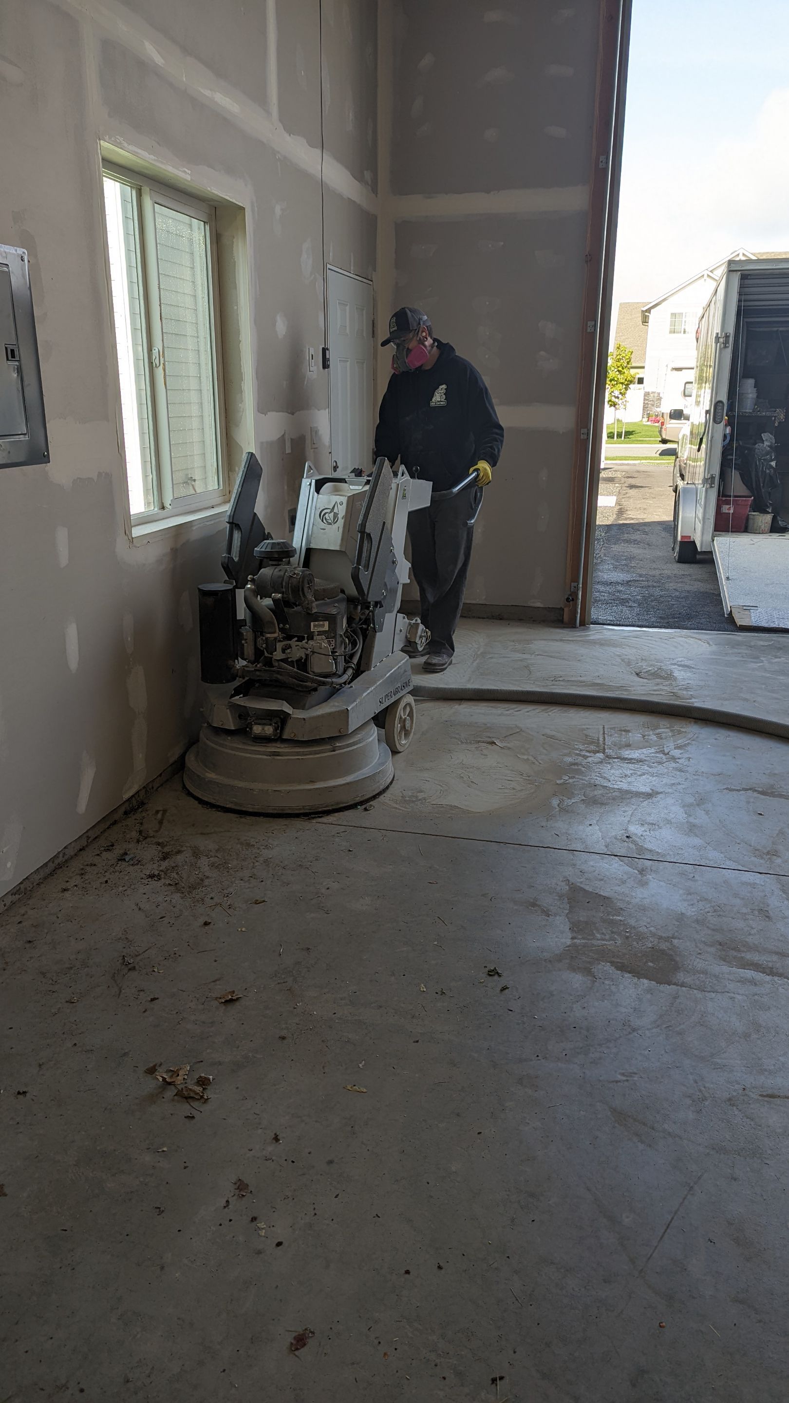 Garage Transformation using Domino by Croc Coatings, LLC