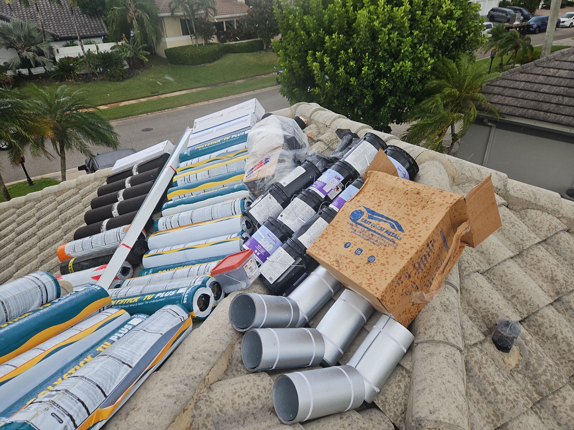 Residential Roofing Installation using Westlake Roofing Tile by BLUES BROTHERS ROOFING