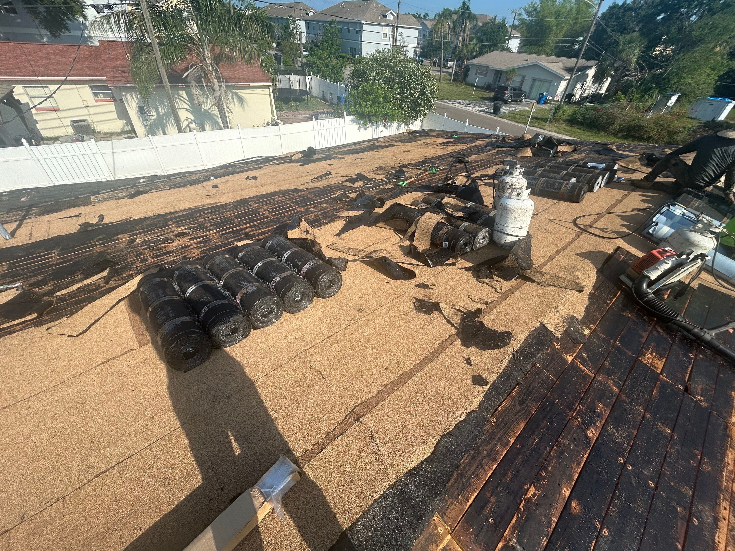 Project in St. Petersburg 33709 by Mitchell Roofing Company LLC 