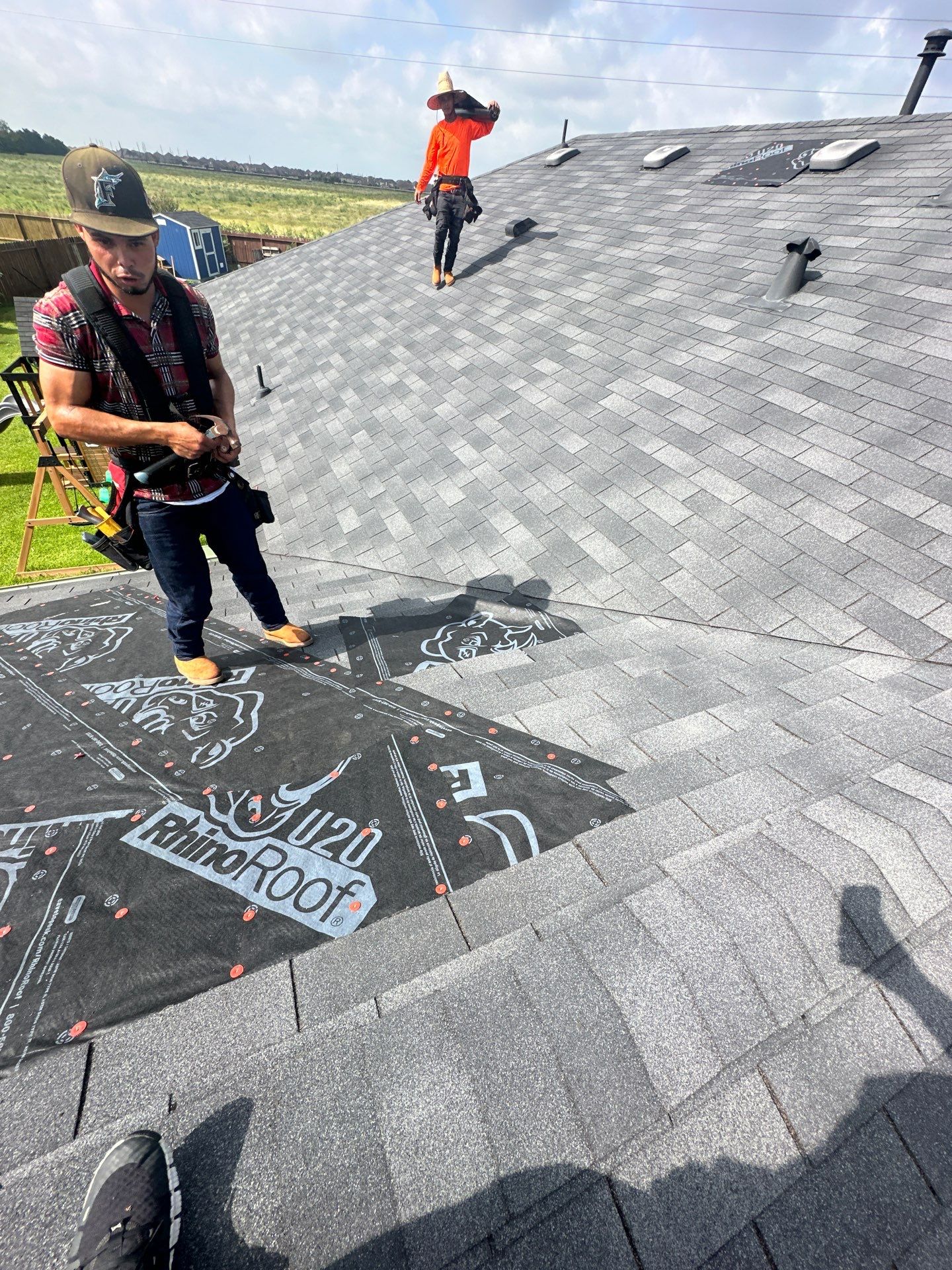 Residential Roofing Repair using Owen's Corning Duration (Lifetime) Shingles by Roof Repair Company