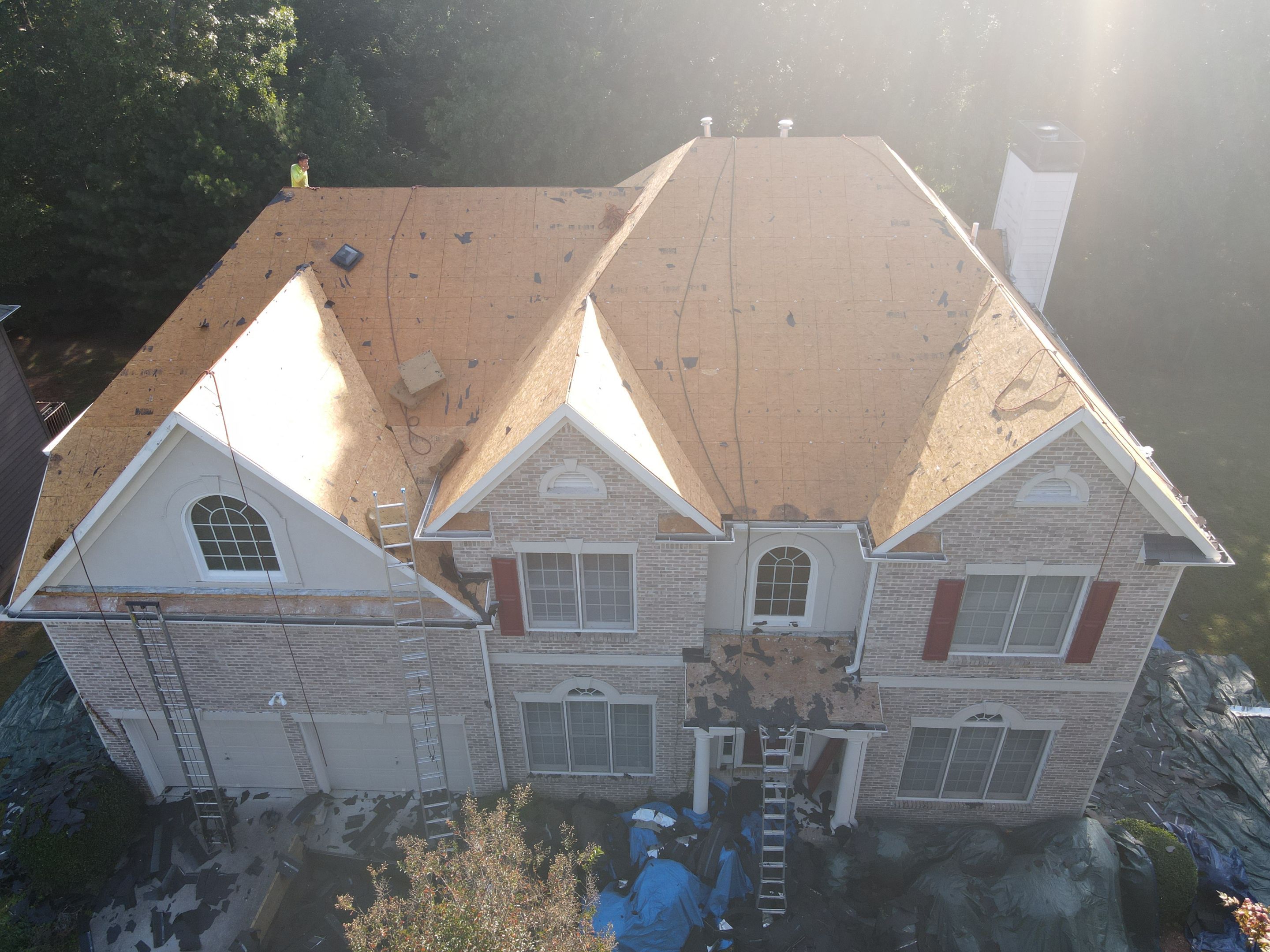 Residential Roofing Installation using Owens Corning by Inspector Roofing and Restoration