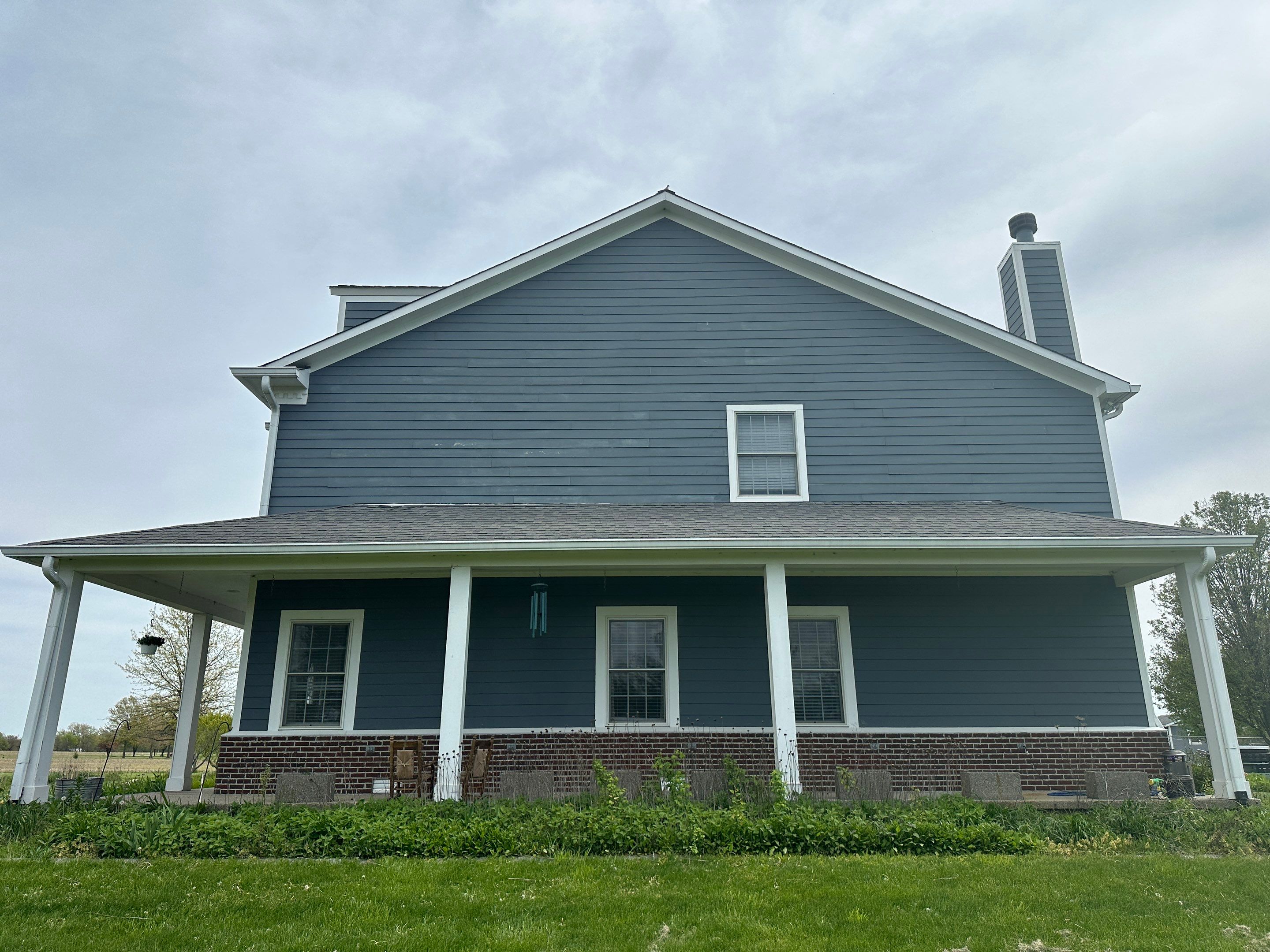 Rural Noblesville Indiana Metal Shake Roof Installation – Black Frost by 4Ever Metal Roofing