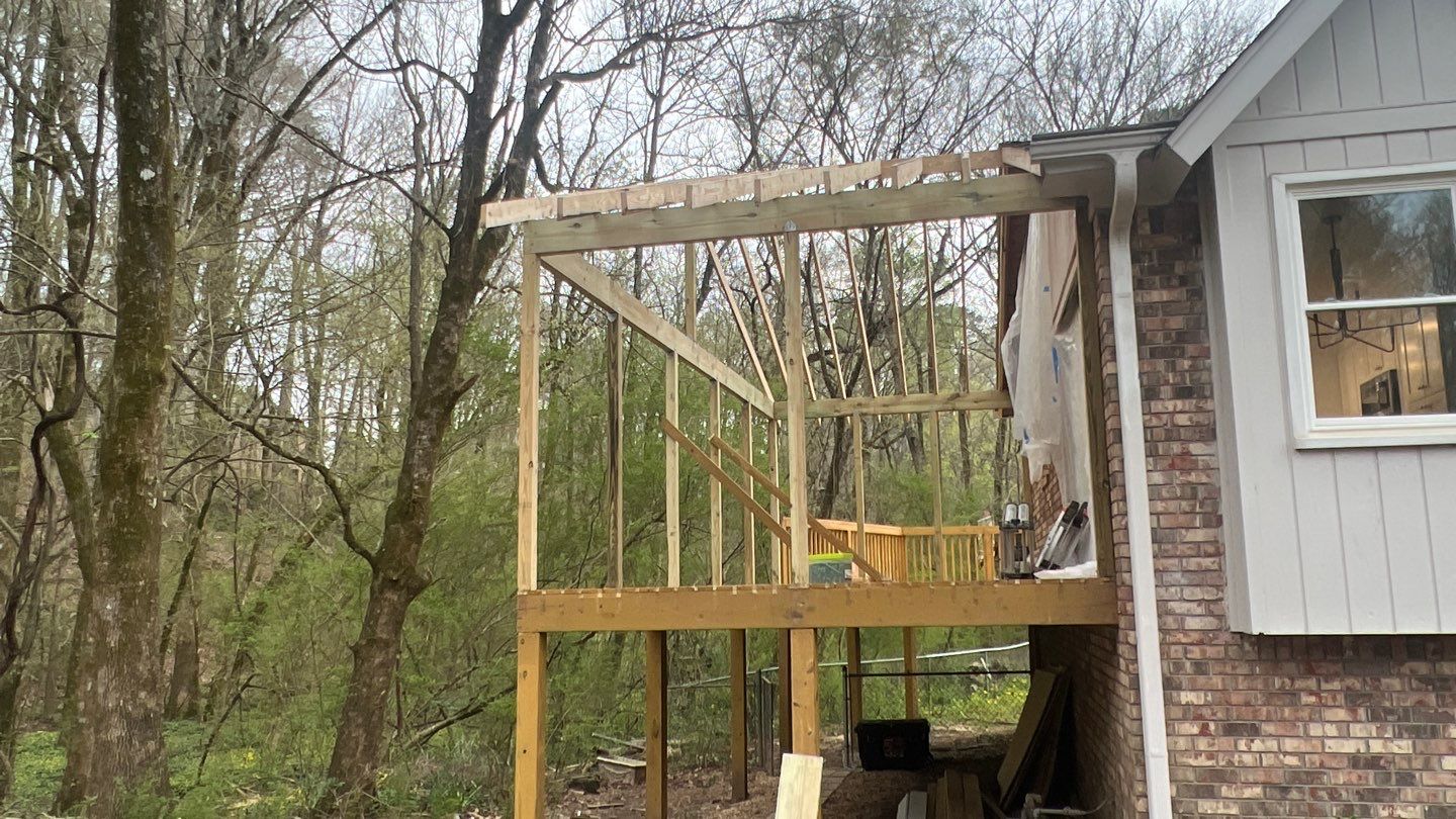 Mountain Brook - Covered Porch by Pillar and Pine
