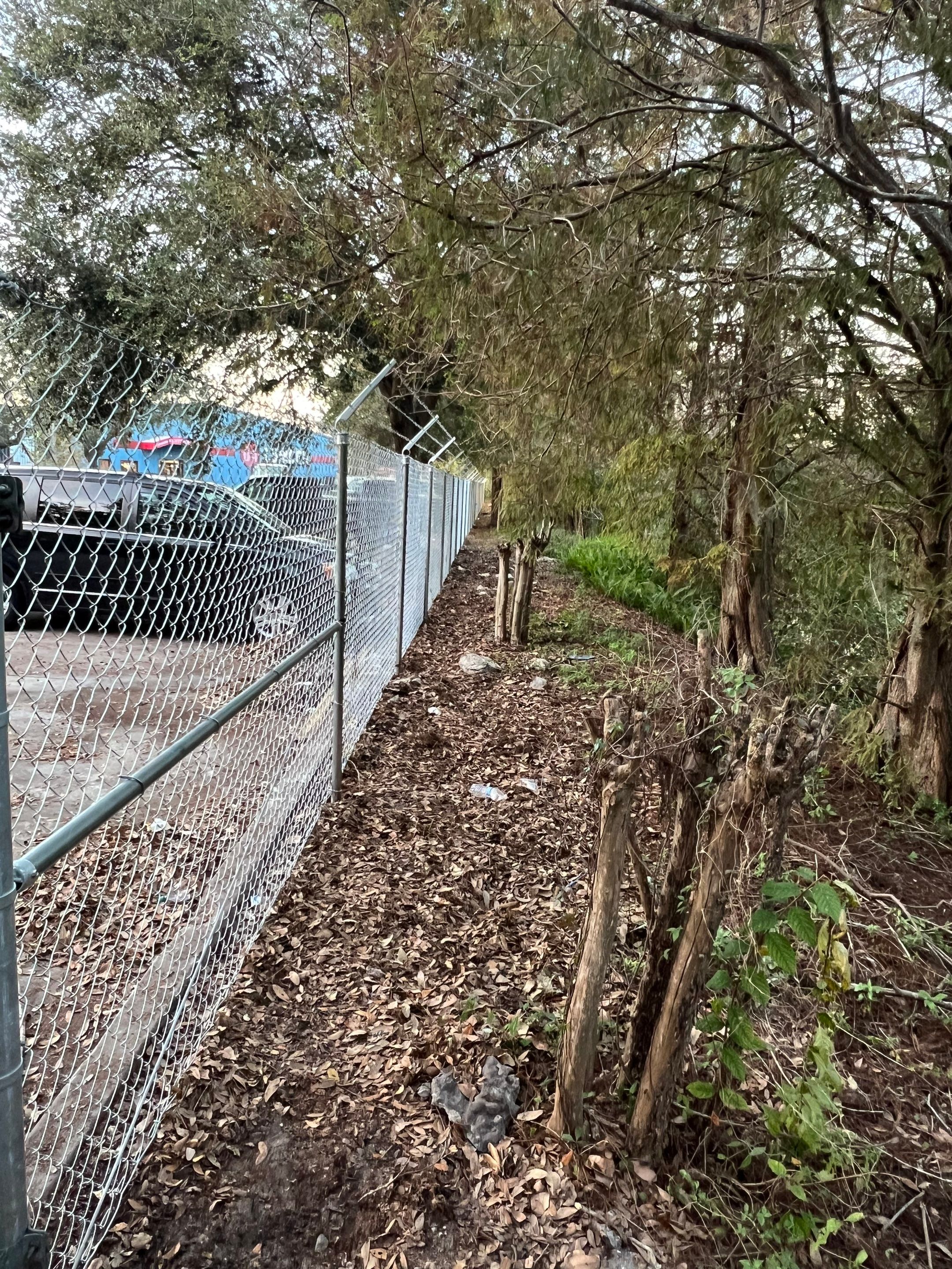 Chain-link Fence Installation using Commercial Chain-link Fence by Asap fence and gates, LLC