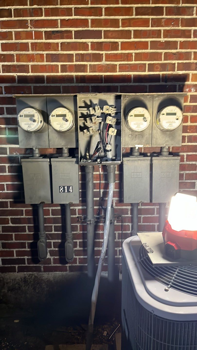 4 Gang Meter Center Replacement by JaxPowerPro