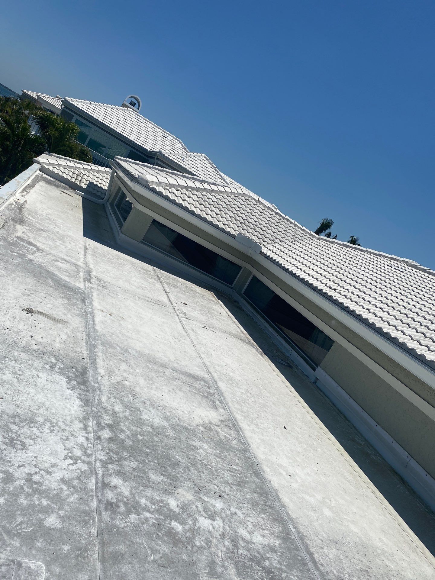 Splash Guard Gutters for Coastal Homes in Longboat Key FL by Gutter Professors