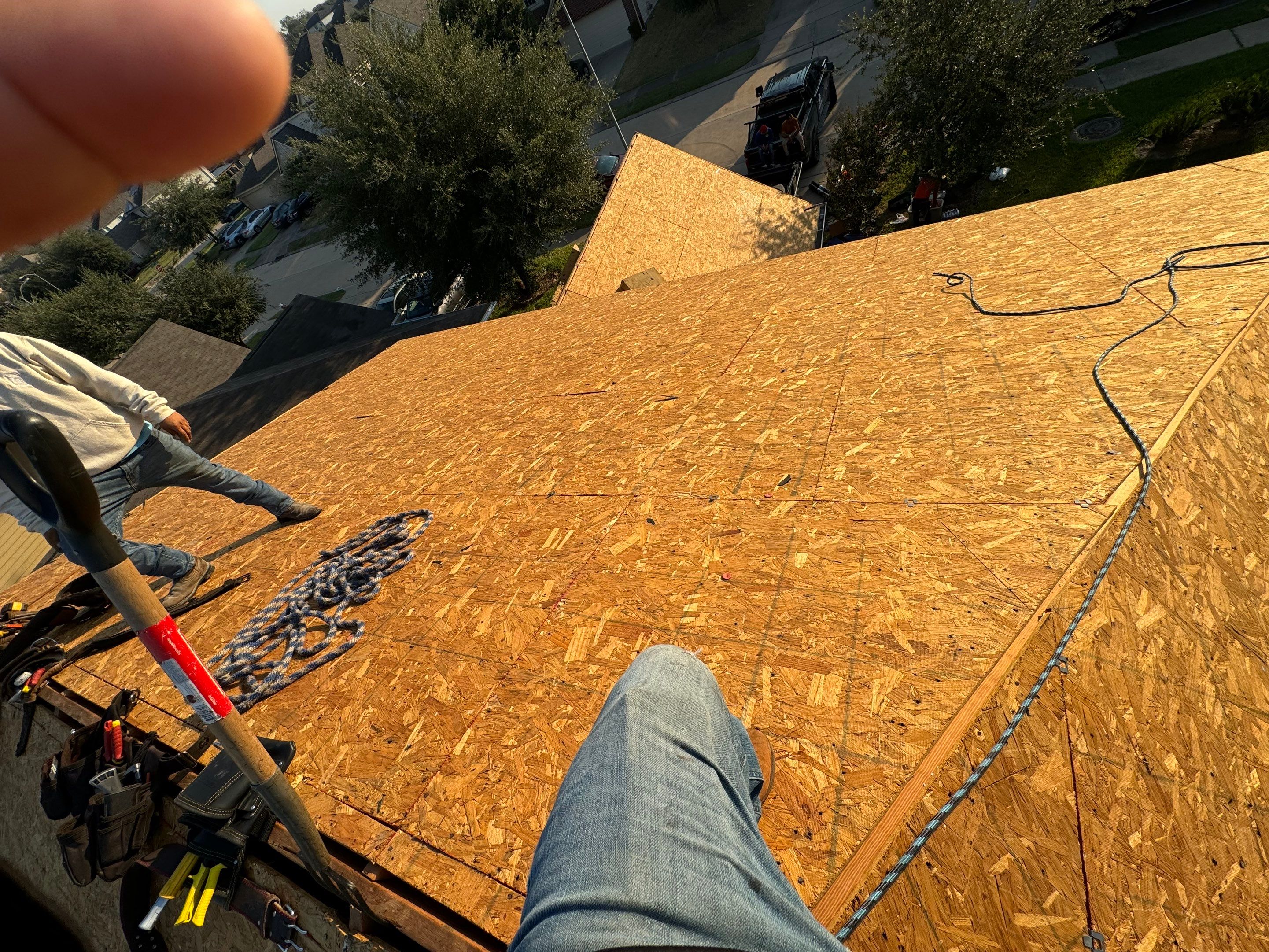 Residential Roofing Repair using Owen's Corning Duration (Lifetime) Shingles by Roof Repair Company