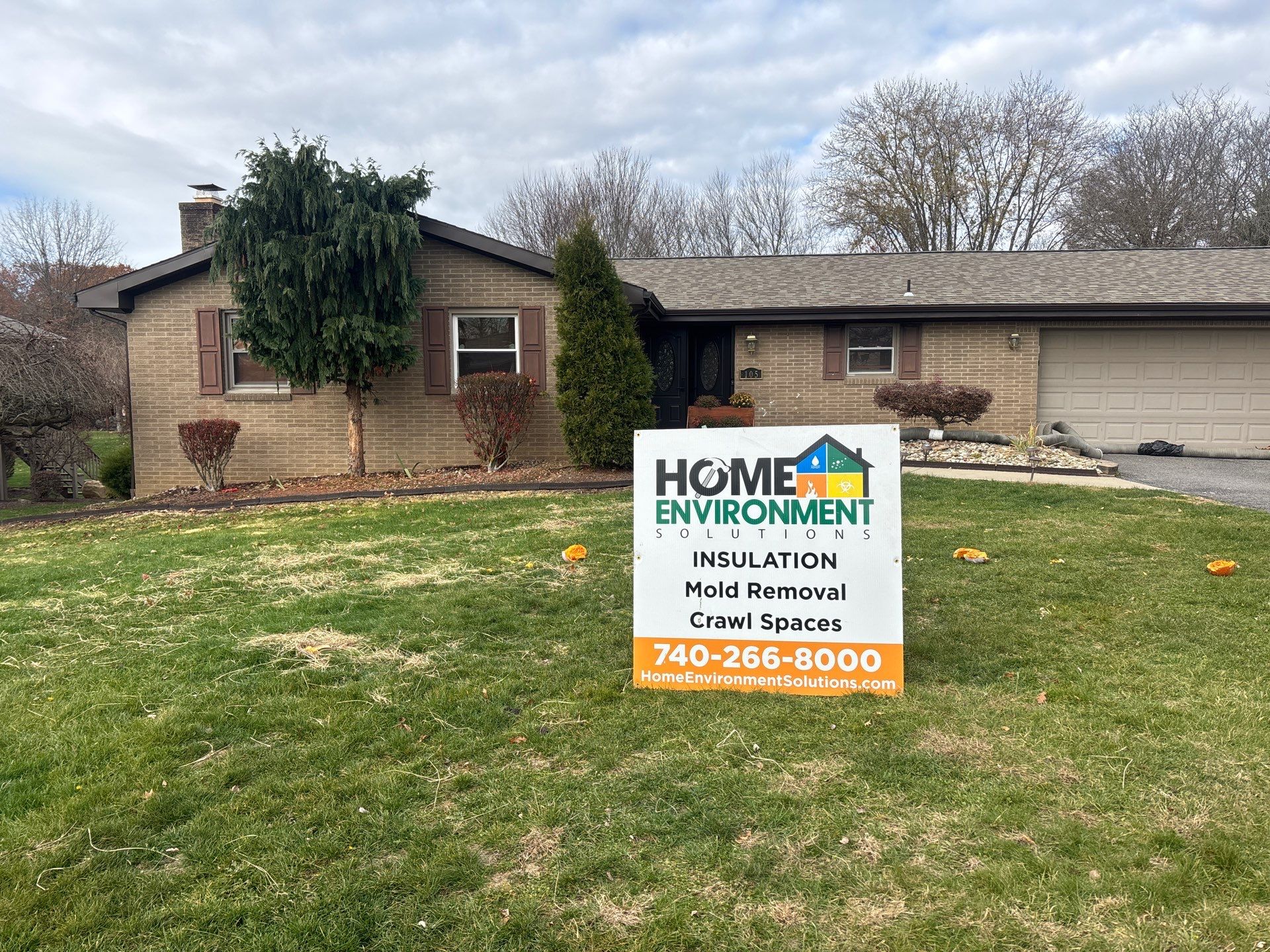 Correcting previous insulation work in Houston, PA by Home Environment Solutions