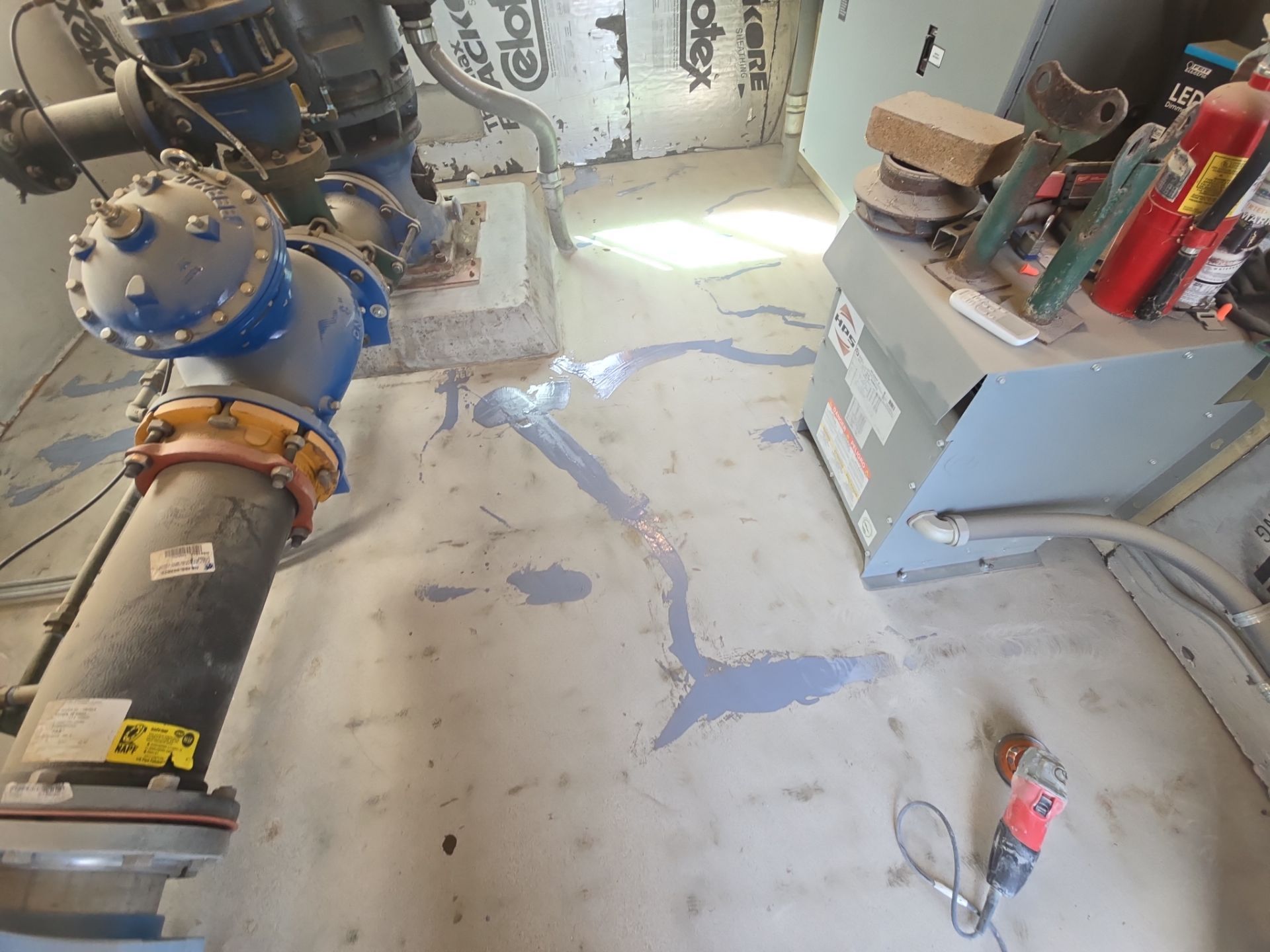 Industrial Well House Transformation using Agate Hybrid by Croc Coatings, LLC