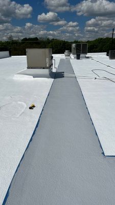 Brauman Group – Garland, TX | EPDM Roof Restoration with OSB, Foam & Coatings