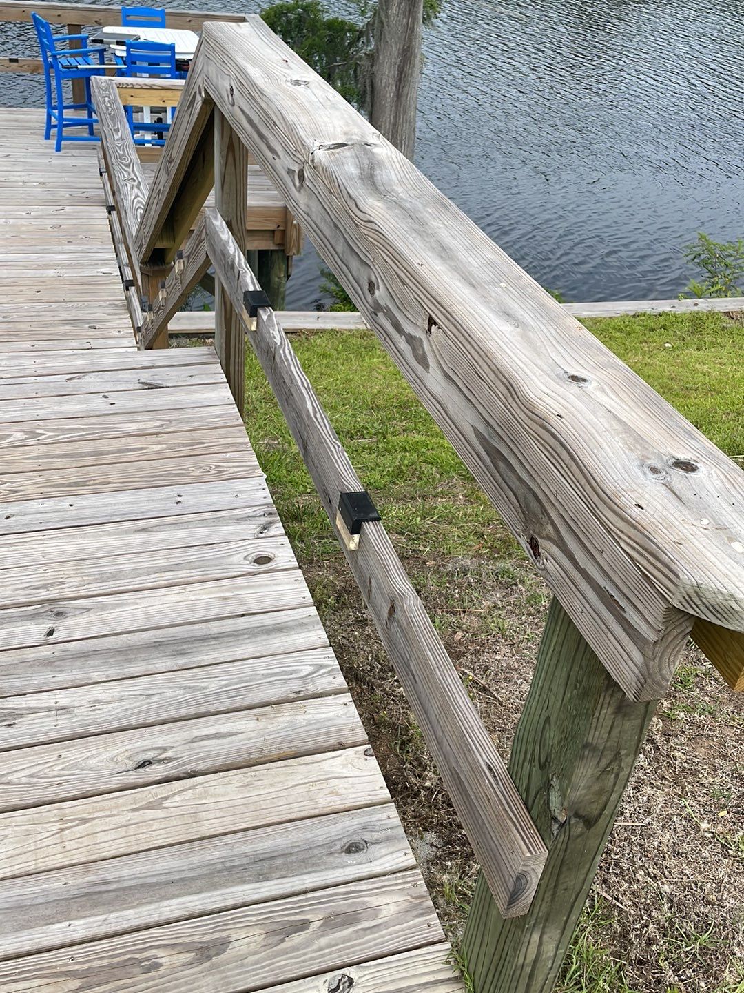 Dock using Wood Sealant by DuraSeal
