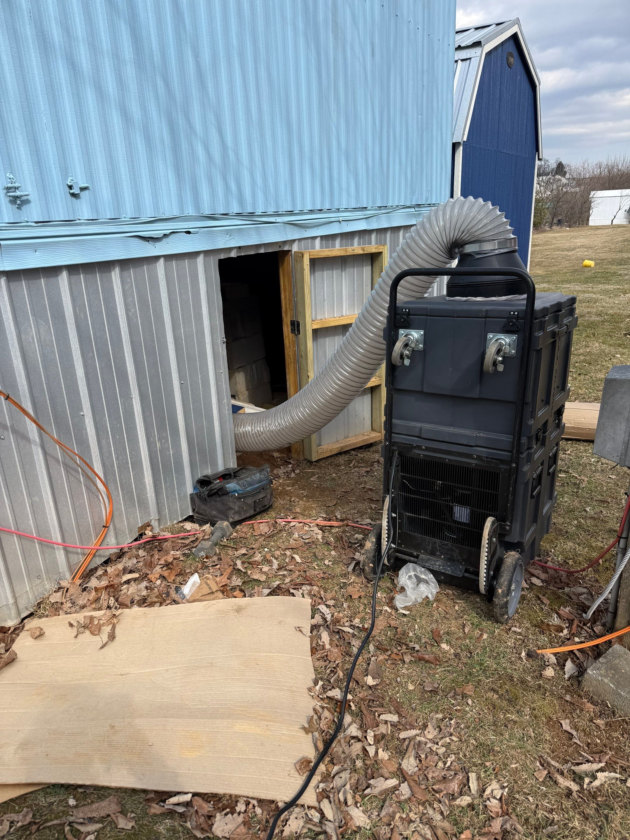 Duct Cleaning and System Install in Harrisonburg by Elemental Heating and air conditioning LLC