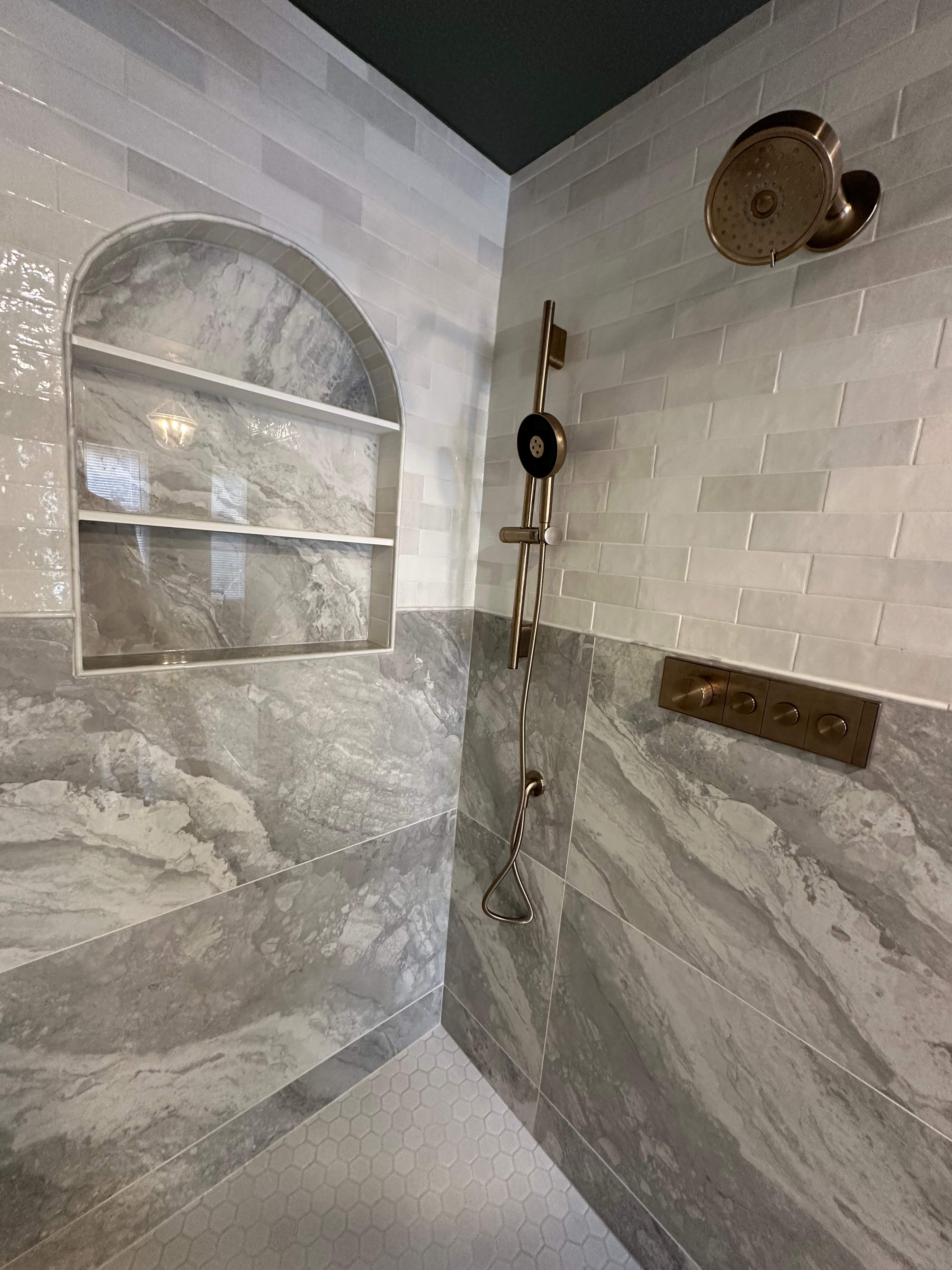 Master Bathroom Remodel in Herndon, VA by Matter Construction, LLC