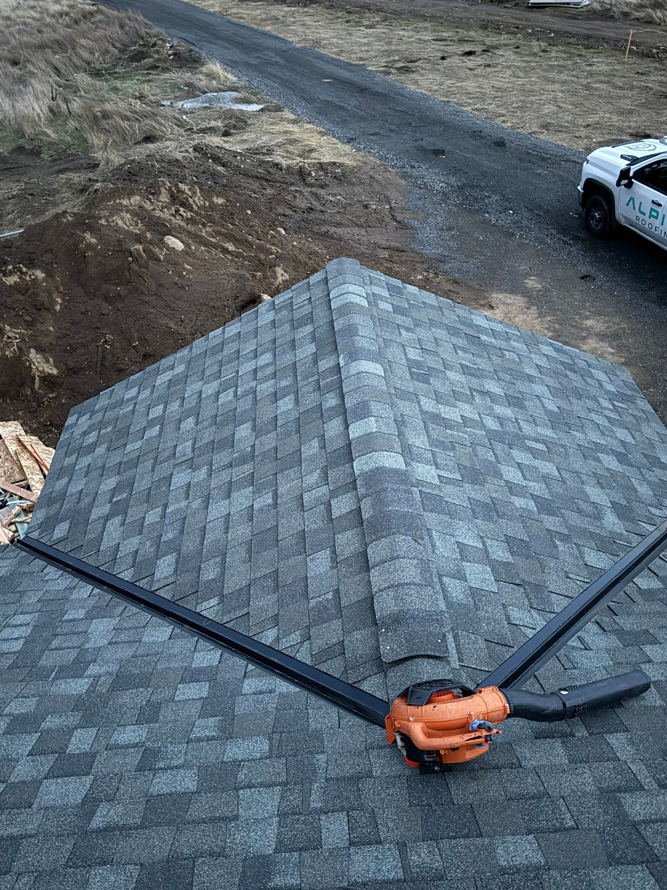 Project in Medical Lake, Washington by Alpine Roofing