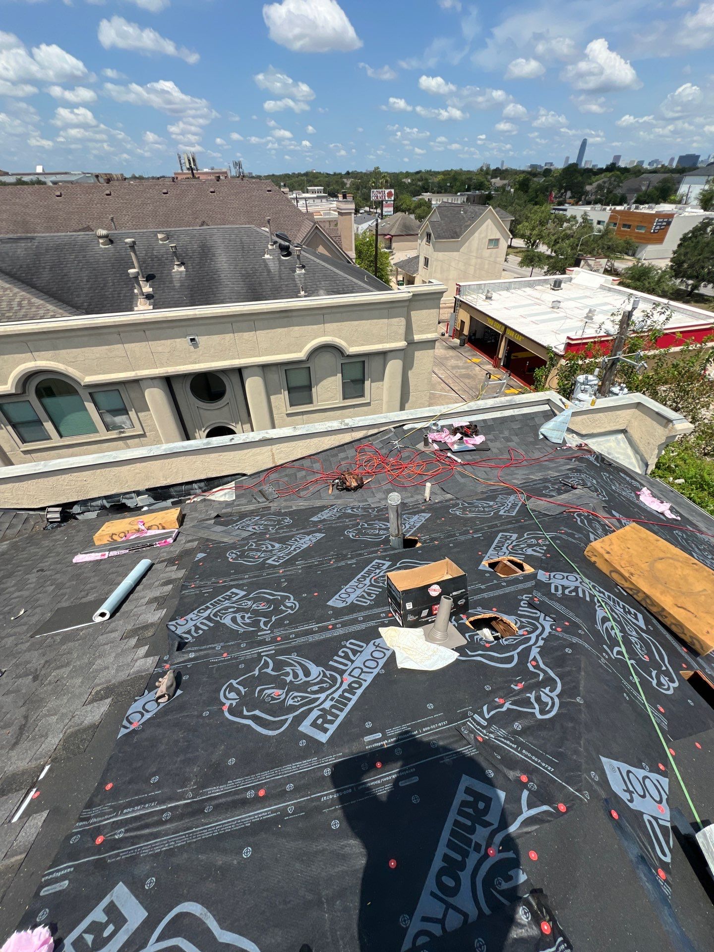 Residential Roofing Installation using Owen's Corning Duration (Lifetime) Shingles by Roof Repair Company