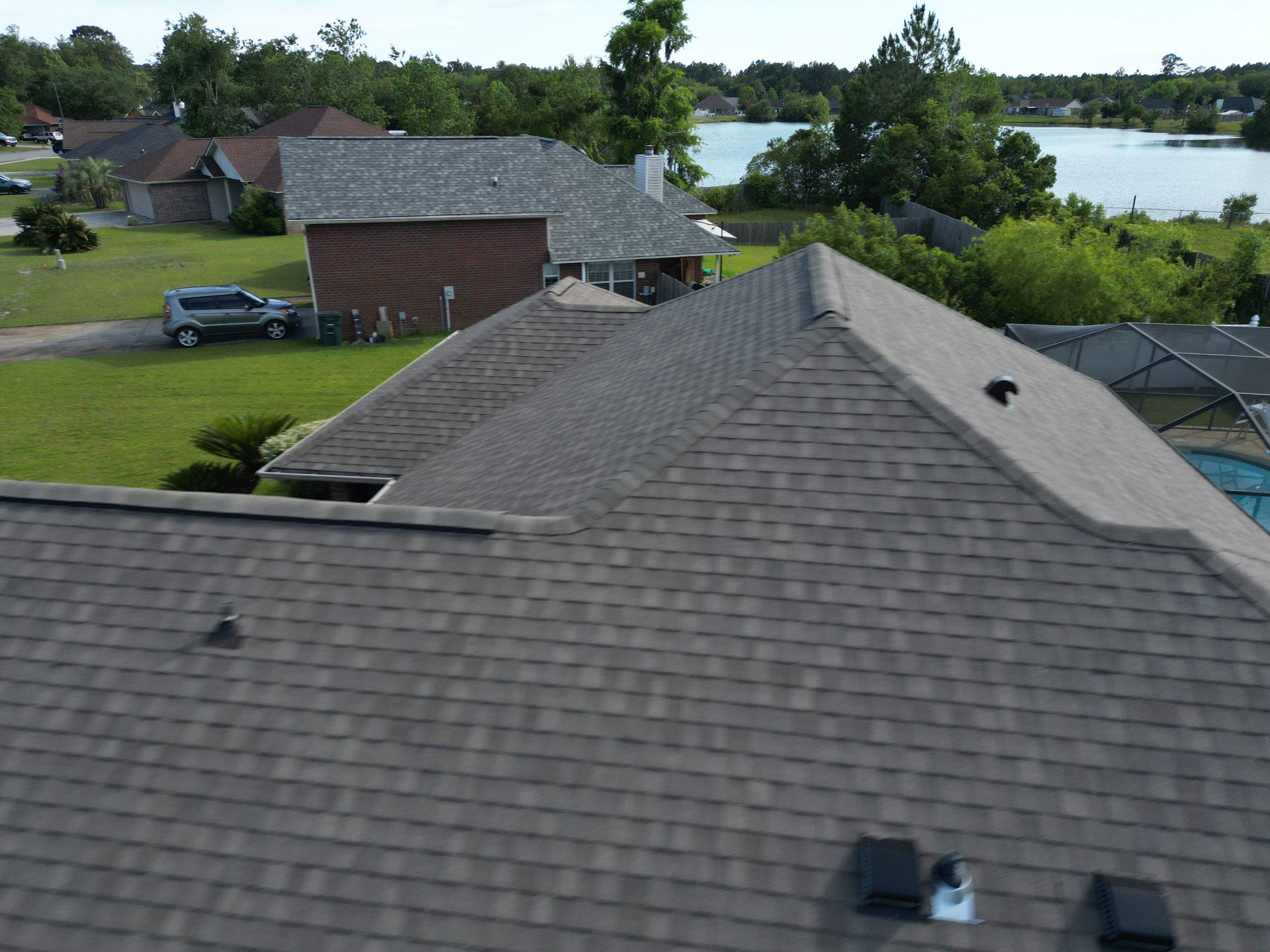 Residential Roofing Installation using Atlas Pinnacle Sun by Talya Roofing