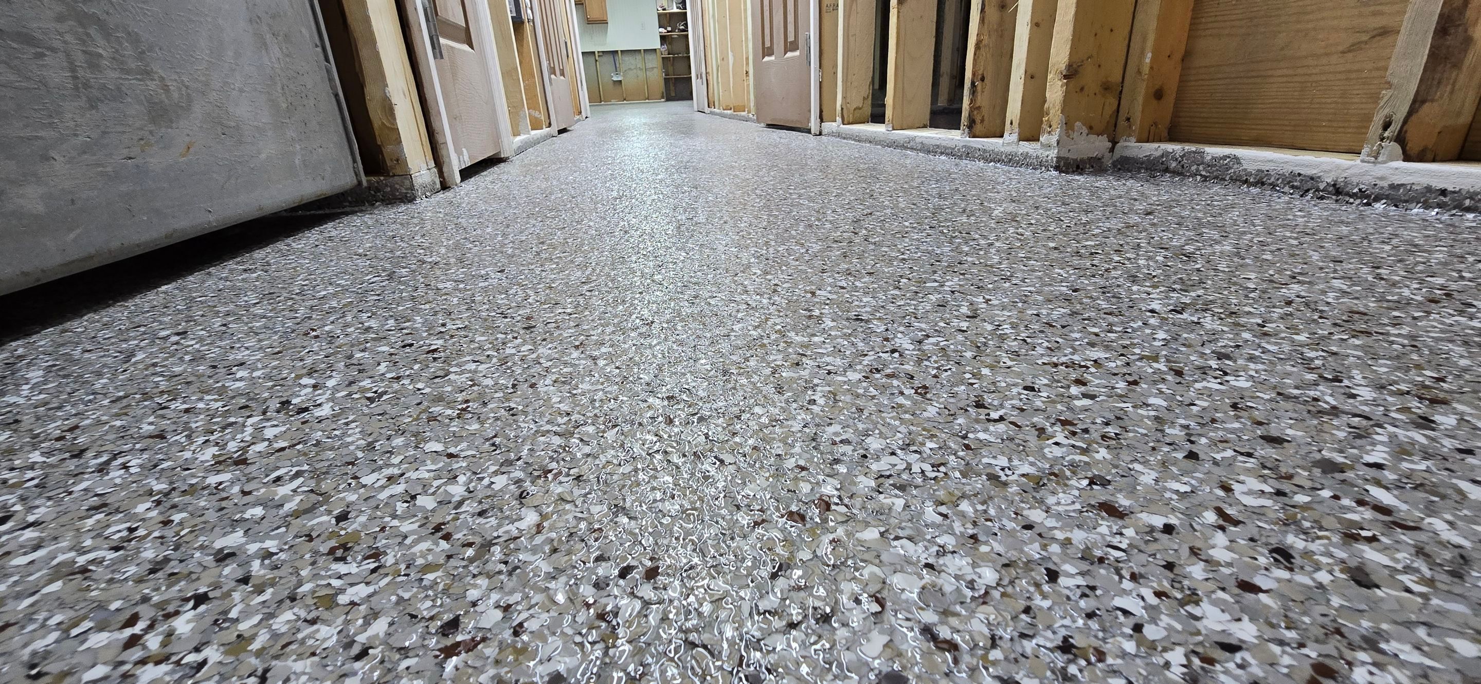 Bunker using Creekbed by Elite Floor Solutions