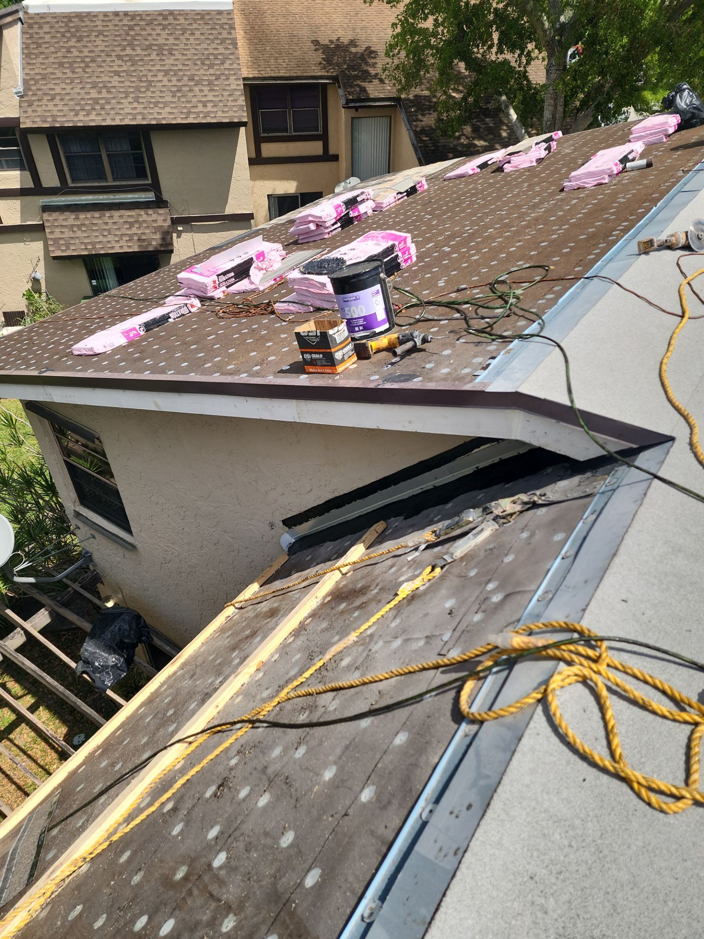 Shingle Roof Replacement and Wood Rot Repair in Pembroke Pines by Aastro Roofing